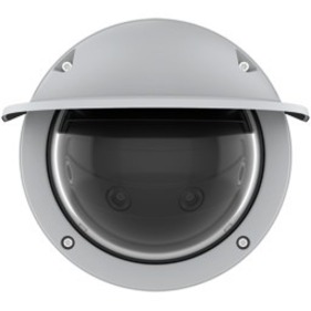 AXIS Q3819-PVE 14 Megapixel Outdoor Network Camera - Color - Dome - White - TAA Compliant - H.264 (MPEG-4 Part 10/AVC), H.265 (MPEG-H Part 2/HEVC), Motion JPEG, H.264 BP, H.265 (MP), H.264 HP, H.264 (MP), H.265, H.264 - 8192 x 1728 - 5.90 mm Fixed Lens - 30 fps - RGB CMOS - Bracket Mount, Wall Mount, Ceiling Mount, Pendant Mount, Recessed Mount, Corner Mount, Pole Mount, Parapet Mount, Flush Mount, Conduit Mount, Backbox Mount - IK10 - IP66, IP67 - Impact Resistant, Vandal Resistant