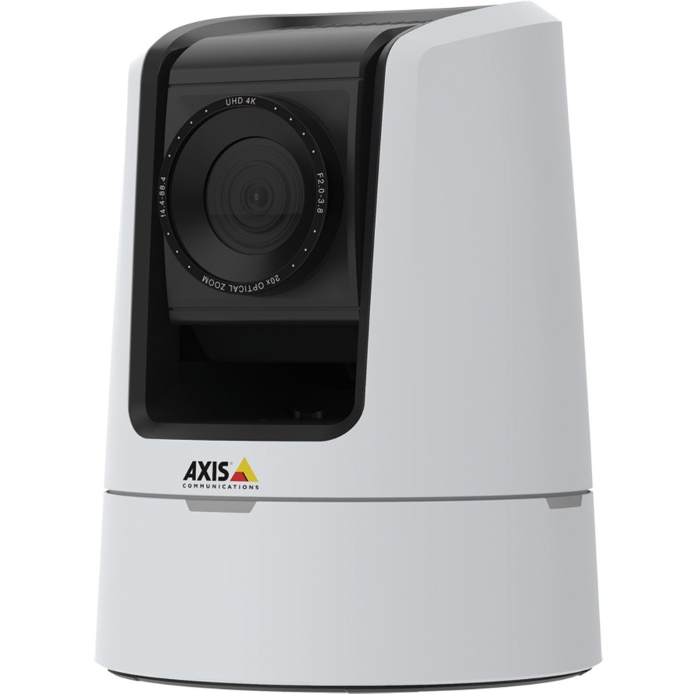 AXIS V5938 Indoor 4K Network Camera - Color - Turret - White - TAA Compliant - H.265, H.264, Motion JPEG, H.264 (MPEG-4 Part 10/AVC), H.265 (MPEG-H Part 2/HEVC), H.264 BP, H.264 (MP), H.265 (MP), H.264 HP - 3840 x 2160 - 4.40 mm- 88 mm Varifocal Lens - 20x Optical - 60 fps - RGB CMOS - HDMI - Wall Mount, Ceiling Mount