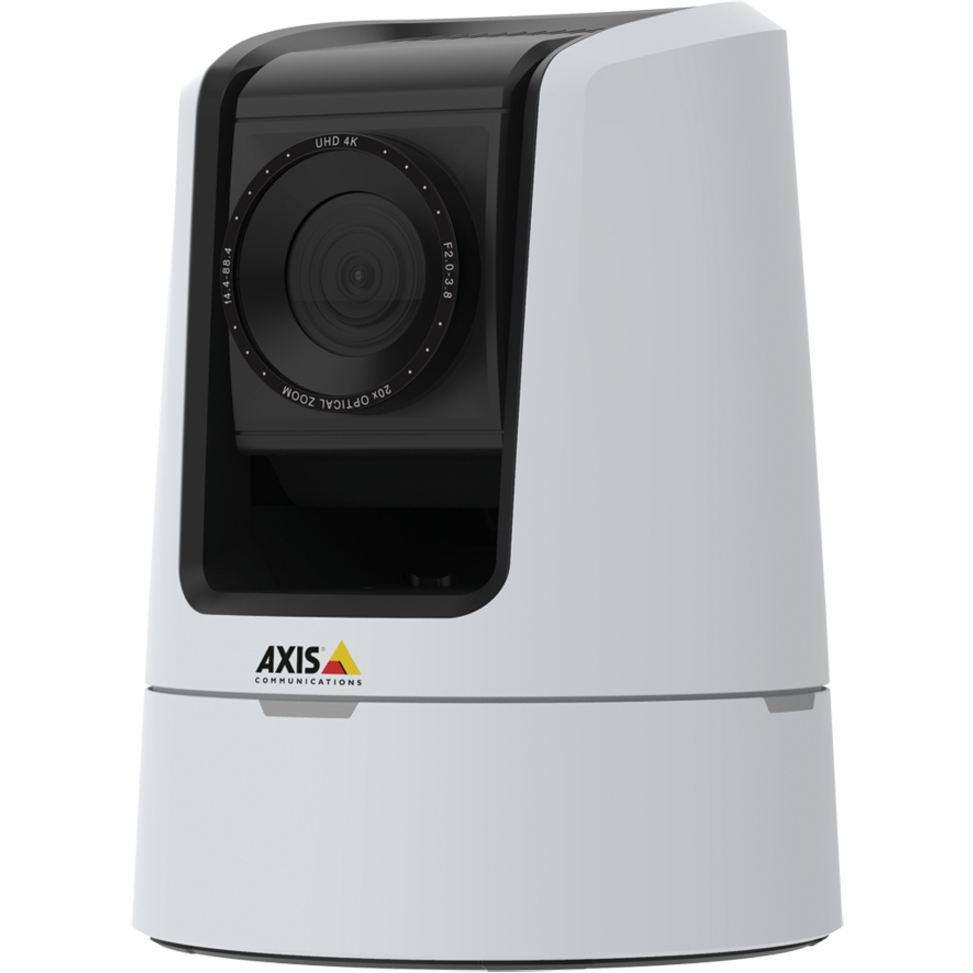 AXIS V5938 Indoor 4K Network Camera - Color - Turret - White - TAA Compliant - H.265, H.264, Motion JPEG, H.264 (MPEG-4 Part 10/AVC), H.265 (MPEG-H Part 2/HEVC), H.264 BP, H.264 (MP), H.265 (MP), H.264 HP - 3840 x 2160 - 4.40 mm- 88 mm Varifocal Lens - 20x Optical - 60 fps - RGB CMOS - HDMI - Wall Mount, Ceiling Mount