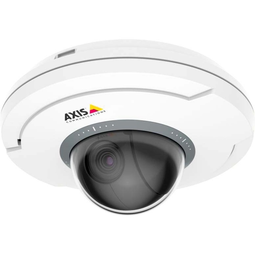 AXIS M5075-G 2 Megapixel Full HD Network Camera - Color - Mini Dome - White - TAA Compliant - H.264 (MPEG-4 Part 10/AVC), H.265 (MPEG-H Part 2/HEVC), Motion JPEG, H.264 BP, H.264 HP, H.264 (MP), H.265 (MP) - 1920 x 1080 - 2.20 mm- 11 mm Varifocal Lens - 5x Optical - 60 fps - CMOS - Ceiling Mount, Lighting Track Mount - IP51