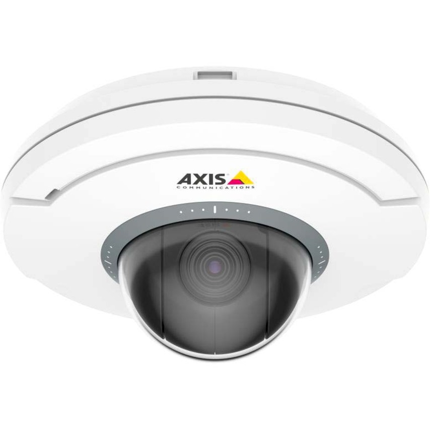 AXIS M5075-G 2 Megapixel Full HD Network Camera - Color - Mini Dome - White - TAA Compliant - H.264 (MPEG-4 Part 10/AVC), H.265 (MPEG-H Part 2/HEVC), Motion JPEG, H.264 BP, H.264 HP, H.264 (MP), H.265 (MP) - 1920 x 1080 - 2.20 mm- 11 mm Varifocal Lens - 5x Optical - 60 fps - CMOS - Ceiling Mount, Lighting Track Mount - IP51