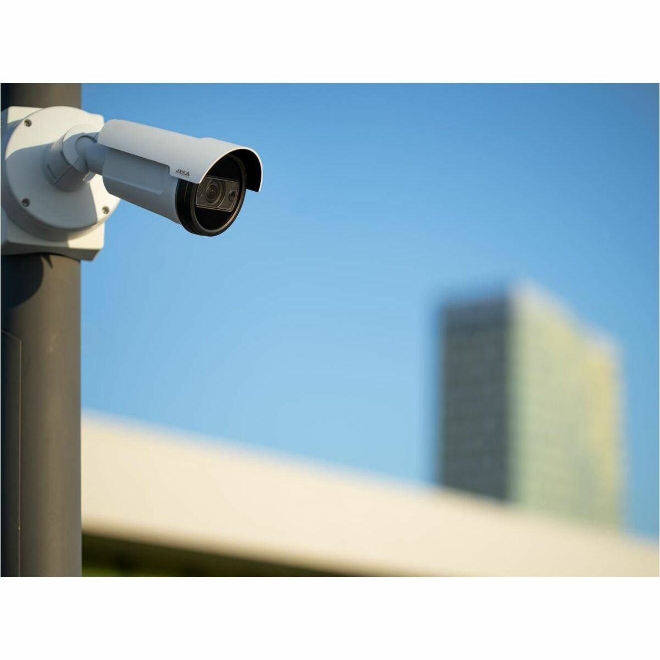 AXIS P1467-LE 5 Megapixel Outdoor Network Camera - Color, Monochrome - Bullet - TAA Compliant - Infrared Night Vision - H.264, H.265, Zipstream, Motion JPEG - 2592 x 1944 - 2.80 mm- 8 mm Varifocal Lens - 2.9x Optical - 30 fps - Bracket Mount, Wall Mount, Ceiling Mount - IK10 - IP66, IP67