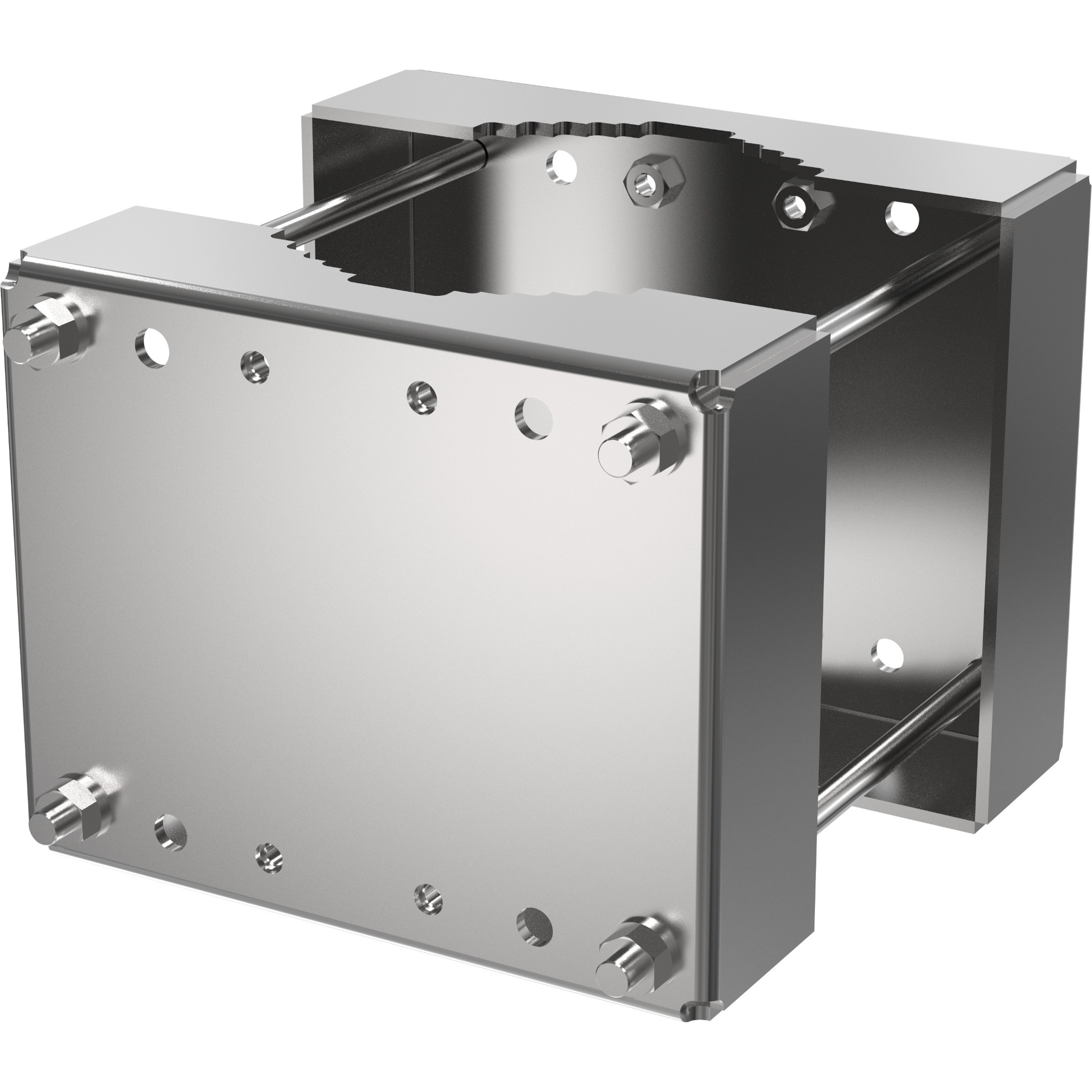 AXIS TQ1301-E Pole Mount for PTZ Camera, Wall Mount - 330.69 lb Load Capacity - Stainless Steel