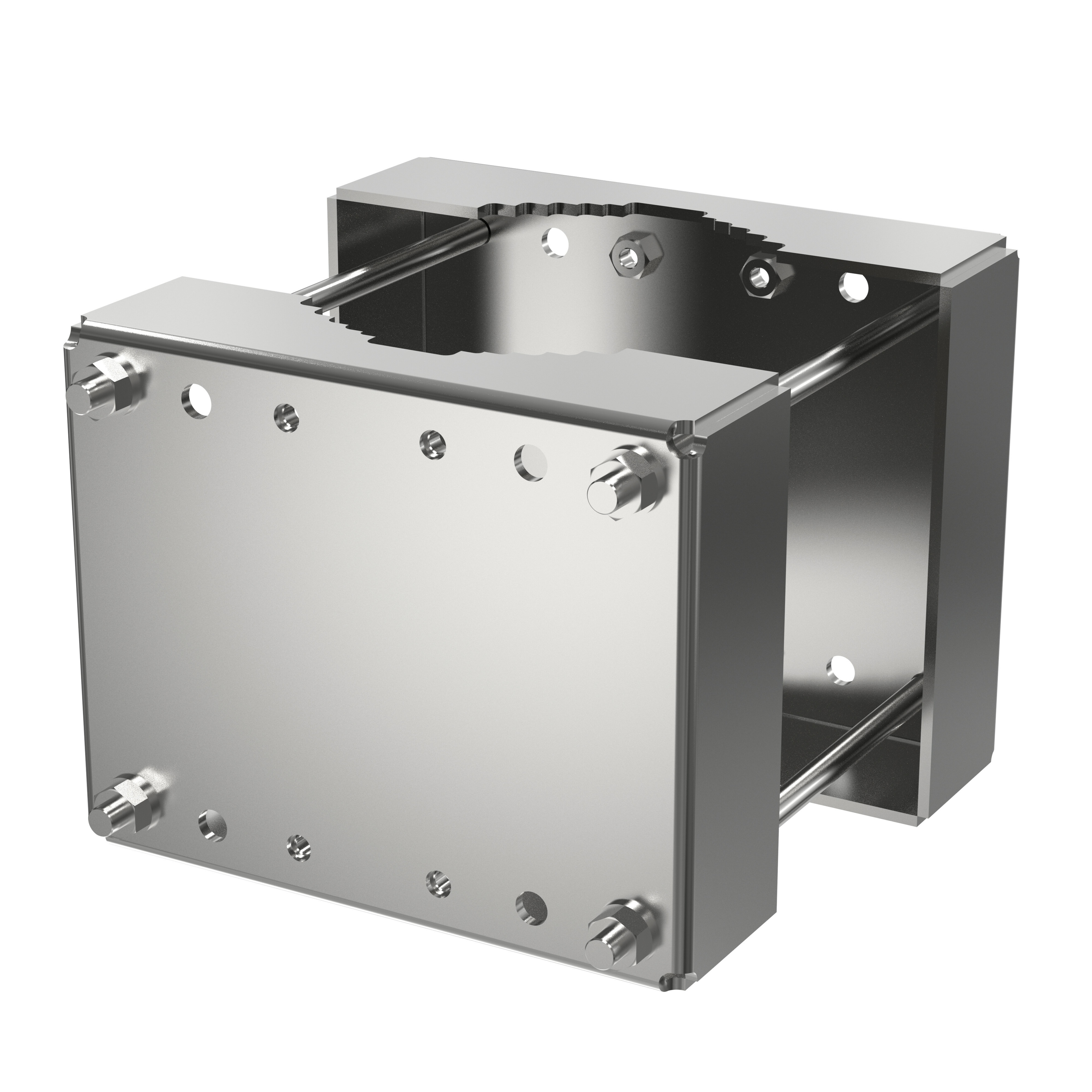 AXIS TQ1301-E Pole Mount for PTZ Camera, Wall Mount - 330.69 lb Load Capacity - Stainless Steel