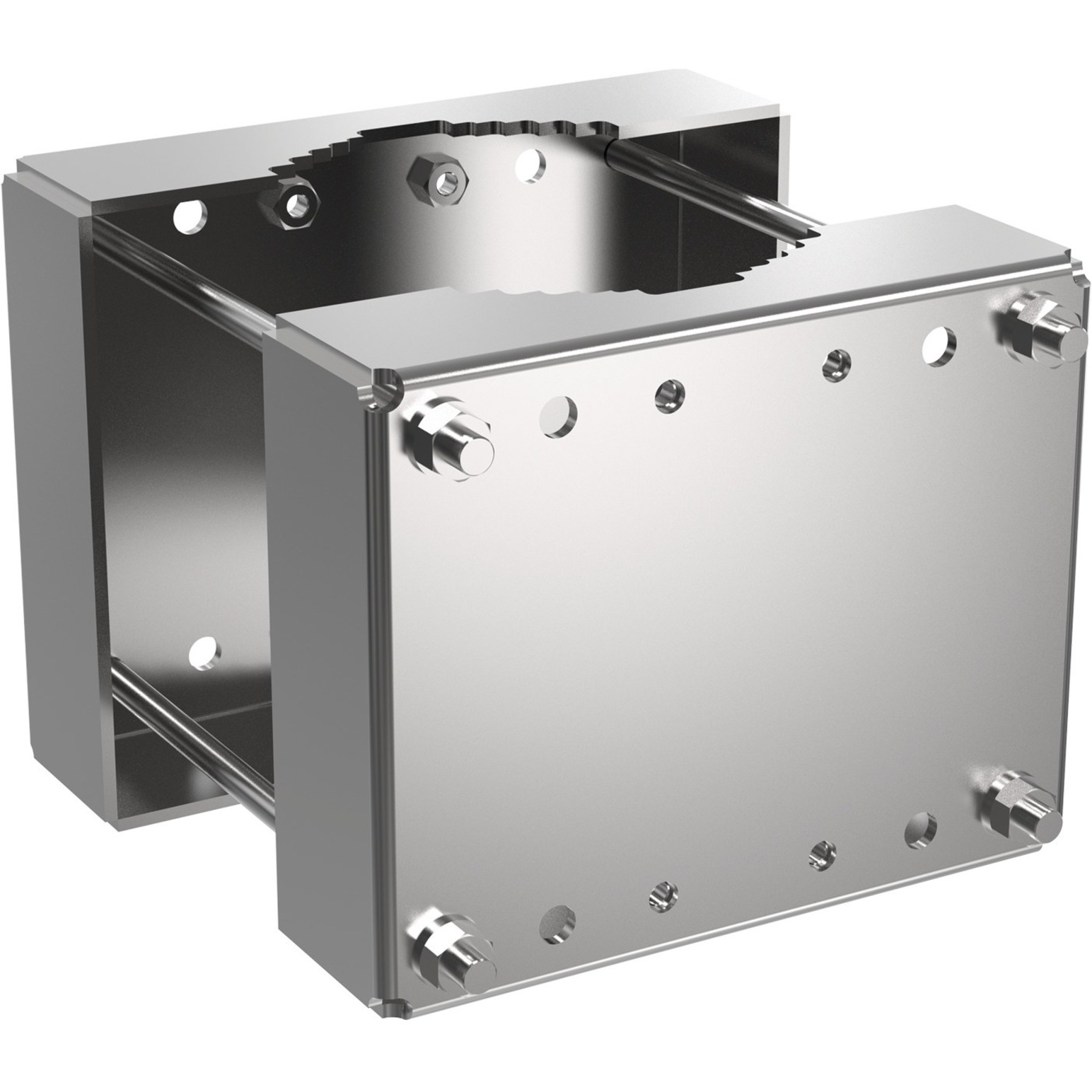 AXIS TQ1301-E Pole Mount for PTZ Camera, Wall Mount - 330.69 lb Load Capacity - Stainless Steel
