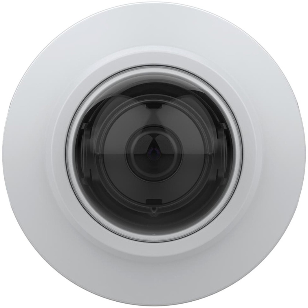 AXIS M3086-V 4 Megapixel Indoor Network Camera - Color - Mini Dome - White - TAA Compliant - H.264, H.265, Zipstream, H.264H, H.264M, H.264 (MPEG-4 Part 10/AVC), H.265 (MPEG-H Part 2/HEVC) - 2688 x 1512 - 2.40 mm Fixed Lens - 30 fps - RGB CMOS - HDMI - Ceiling Mount, Wall Mount - IK08 - IP42 - Water Resistant, Dust Resistant, Impact Resistant, Vandal Resistant