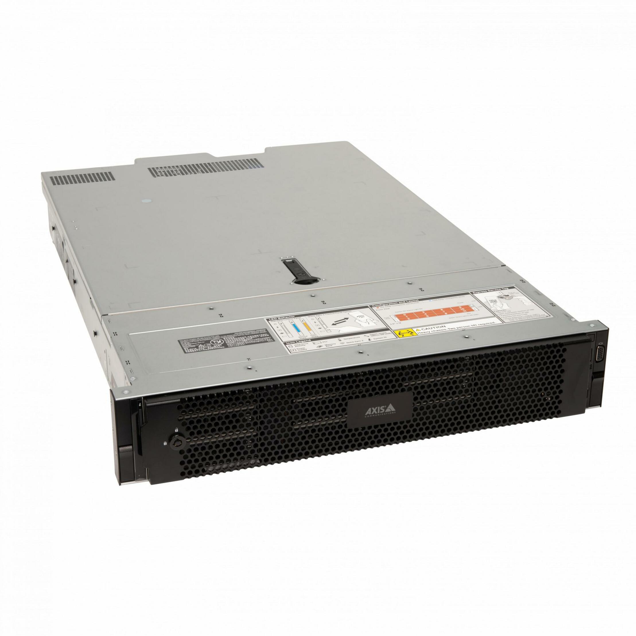 AXIS Camera Station S1264 Rack Recording server - 64 TB HDD - Camera Station - TAA Compliant