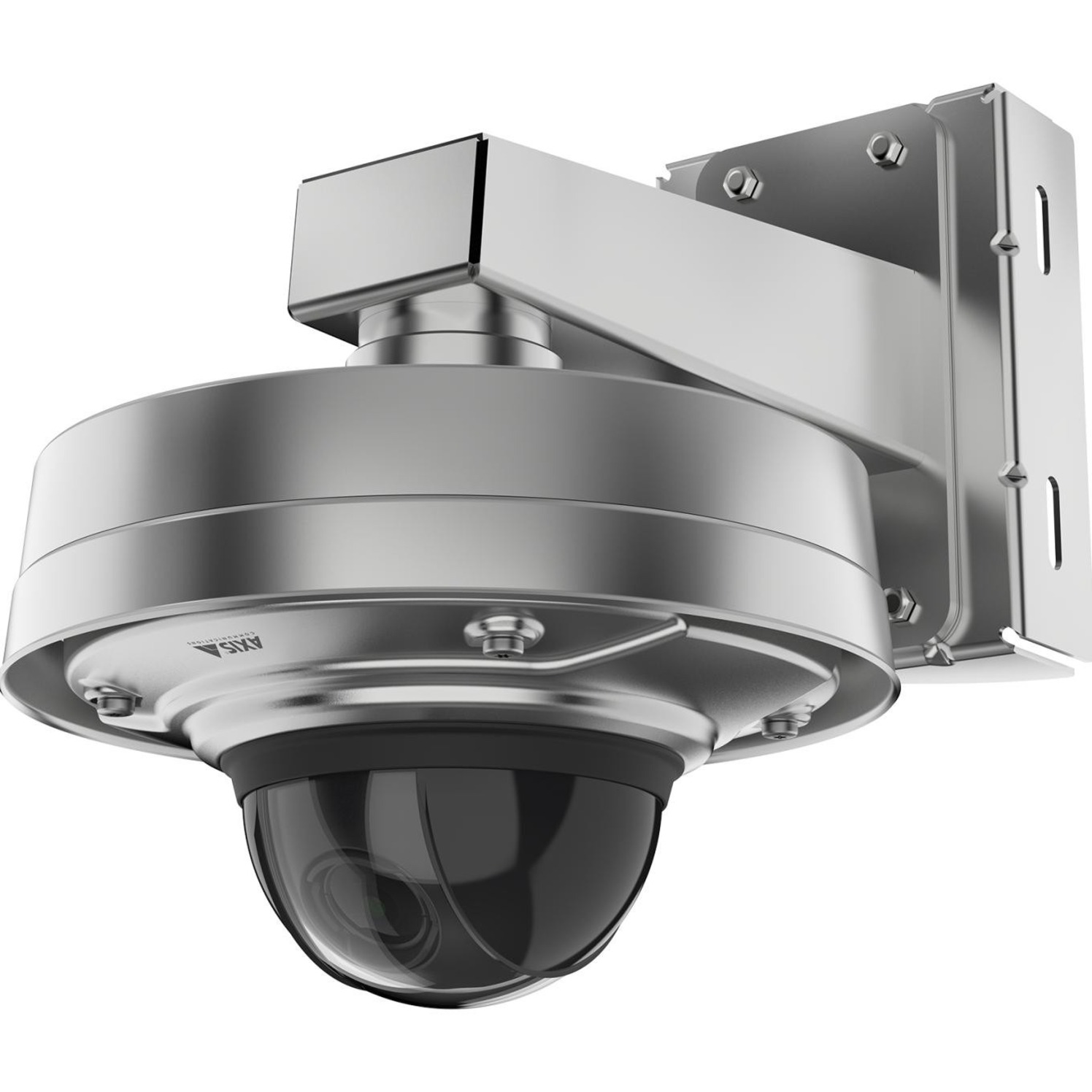 AXIS Q3538-SLVE 8 Megapixel Network Camera - Color - Dome - White - 6.20 mm- 12.90 mm Varifocal Lens - 2.1x Optical