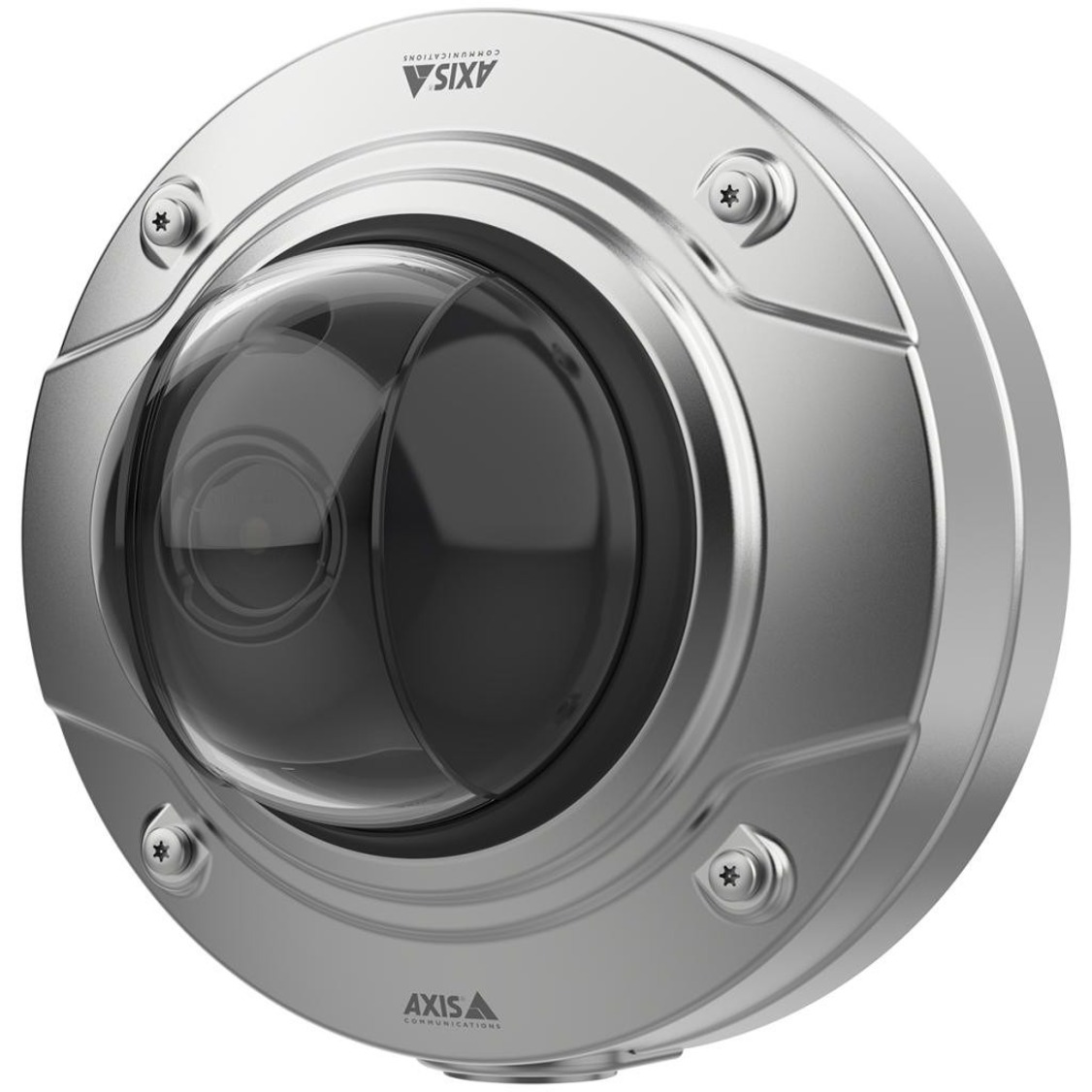AXIS Q3538-SLVE 8 Megapixel Network Camera - Color - Dome - White - 6.20 mm- 12.90 mm Varifocal Lens - 2.1x Optical
