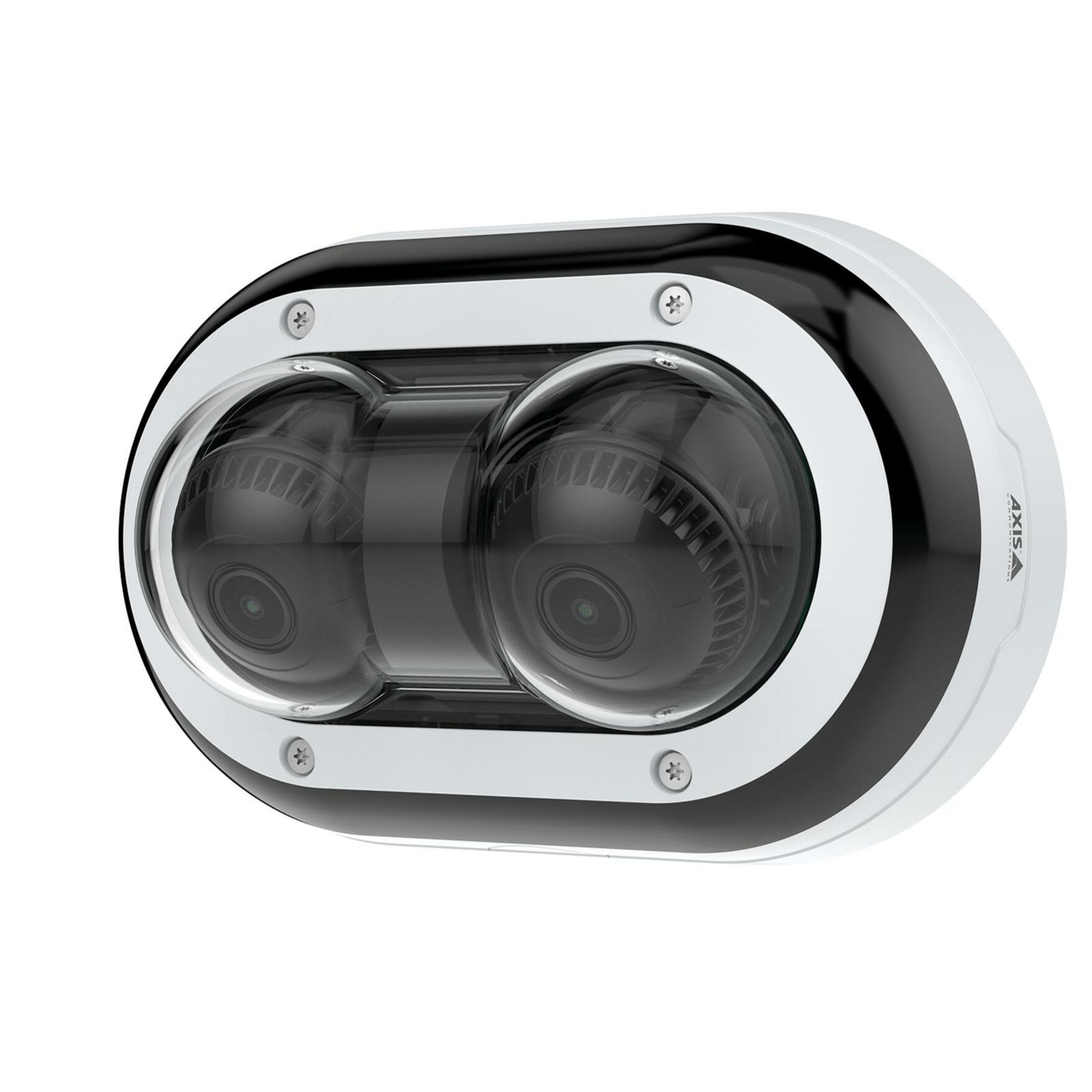 AXIS P4707-PLVE 5 Megapixel Network Camera - Color - Dome - White, Black - 49.21 ft Infrared Night Vision - Zipstream, H.264, H.265, Motion JPEG, H.264B (MPEG-4 Part 10/AVC), H.264M (MPEG-4 Part 10/AVC), H.264H (MPEG-4 Part 10/AVC), H.265 (MPEG-H Part 2/HEVC) - 2592 x 1944 - 3.30 mm- 8.10 mm Varifocal Lens - 2.5x Optical - 30 fps - RGB CMOS - IK10 - IP66, IP67