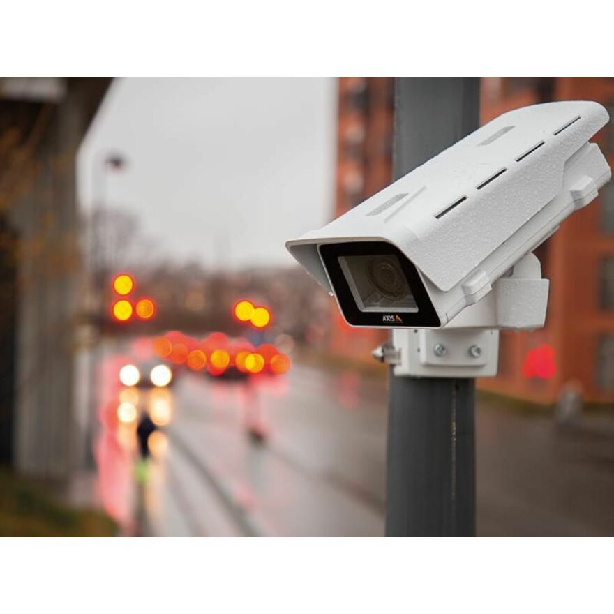 AXIS M1135-E Mk II i-CS 2 Megapixel Outdoor Full HD Network Camera - Color - Box - White - H.265, H.264, Zipstream, H.264B, H.264H, H.264M, Motion JPEG, H.264 (MPEG-4 Part 10/AVC), H.264B (MPEG-4 Part 10/AVC), H.264M (MPEG-4 Part 10/AVC), H.264H (MPEG-4 Part 10/AVC) - 1920 x 1080 - 3.50 mm- 10 mm Varifocal Lens - 2.9x Optical - 30 fps - CMOS - Wall Mount - IK10 - IP66 - Water Resistant, Corrosion Resistant, Dust Resistant, Impact Resistant