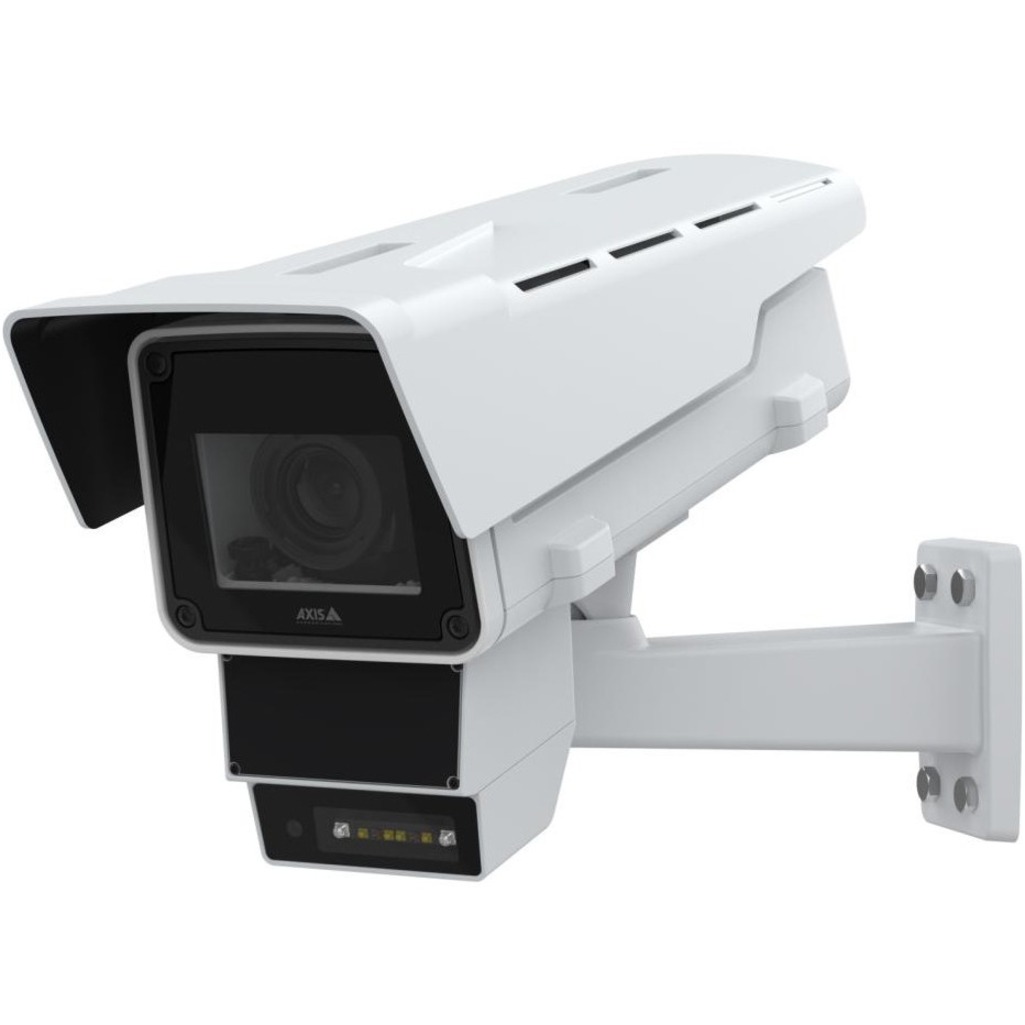 AXIS Q1656-DLE 4 Megapixel Network Camera - Color - Box - White - 124.67 ft Infrared Night Vision - Zipstream, H.265, Motion JPEG, H.264 (MPEG-4 Part 10/AVC), H.265 (MPEG-H Part 2/HEVC), H.264 - 2688 x 1512 - 3.90 mm- 10 mm Varifocal Lens - 3.9x Optical - 60 fps - CMOS - Gigabit Ethernet - Wall Mount - IK08 - IP66 - Impact Resistant