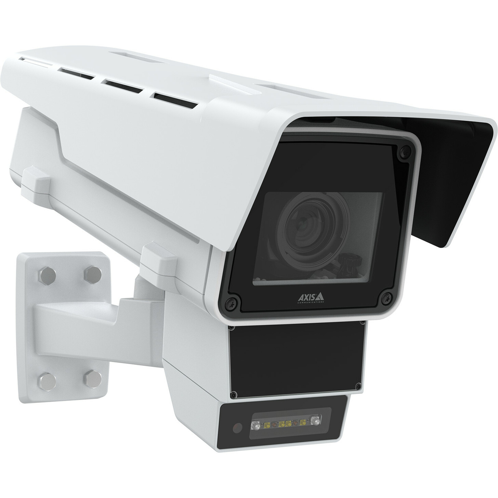 AXIS Q1656-DLE 4 Megapixel Network Camera - Color - Box - White - 124.67 ft Infrared Night Vision - Zipstream, H.265, Motion JPEG, H.264 (MPEG-4 Part 10/AVC), H.265 (MPEG-H Part 2/HEVC), H.264 - 2688 x 1512 - 3.90 mm- 10 mm Varifocal Lens - 3.9x Optical - 60 fps - CMOS - Gigabit Ethernet - Wall Mount - IK08 - IP66 - Impact Resistant