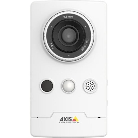 AXIS M1075-L 2 Megapixel Indoor Full HD Network Camera - Color - Cube - Infrared Night Vision - H.264, H.265, Motion JPEG, Zipstream - 1920 x 1080 Fixed Lens - 30 fps - HDMI
