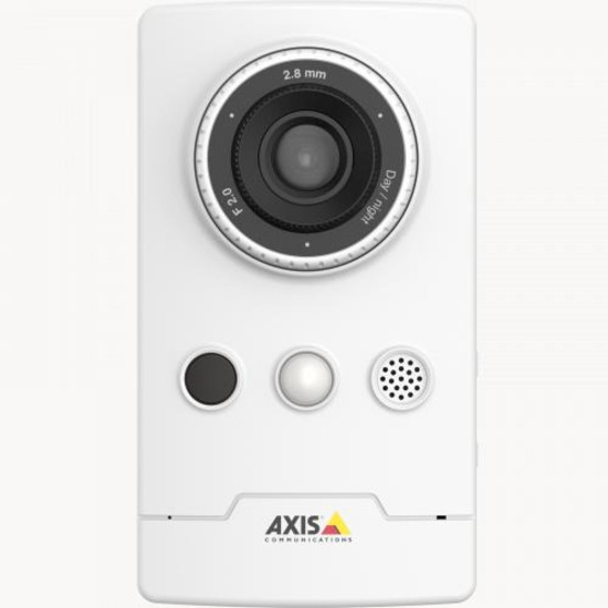 AXIS M1075-L 2 Megapixel Indoor Full HD Network Camera - Color - Cube - Infrared Night Vision - H.264, H.265, Motion JPEG, Zipstream - 1920 x 1080 Fixed Lens - 30 fps - HDMI