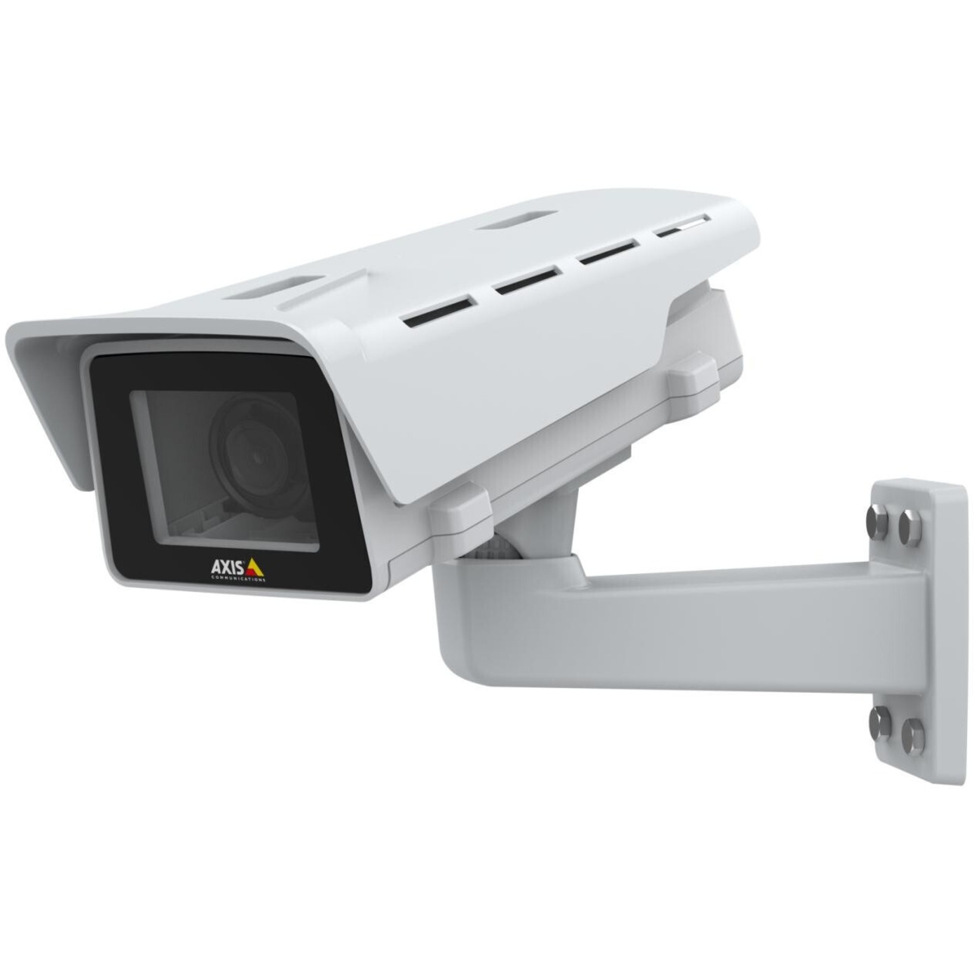 AXIS M1137-E Mk II 5 Megapixel Outdoor Network Camera - Color - Box - White - H.265, H.264, Motion JPEG, Zipstream, H.264 (MPEG-4 Part 10/AVC), H.265 (MPEG-H Part 2/HEVC) - 2592 x 1944 - 3.50 mm- 10 mm Varifocal Lens - 2.9x Optical - 30 fps - RGB CMOS - Fast Ethernet - Wall Mount - IK10 - IP66 - Water Resistant, Corrosion Resistant, Dust Resistant, Impact Resistant