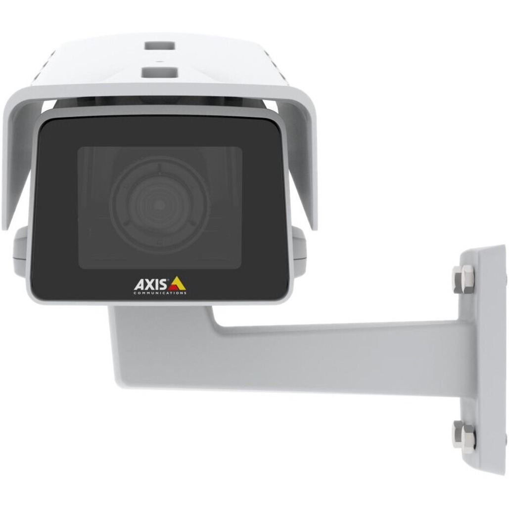 AXIS M1137-E Mk II 5 Megapixel Outdoor Network Camera - Color - Box - White - H.265, H.264, Motion JPEG, Zipstream, H.264 (MPEG-4 Part 10/AVC), H.265 (MPEG-H Part 2/HEVC) - 2592 x 1944 - 3.50 mm- 10 mm Varifocal Lens - 2.9x Optical - 30 fps - RGB CMOS - Fast Ethernet - Wall Mount - IK10 - IP66 - Water Resistant, Corrosion Resistant, Dust Resistant, Impact Resistant