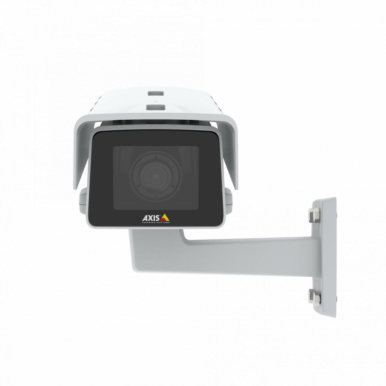 AXIS M1137-E Mk II 5 Megapixel Outdoor Network Camera - Color - Box - White - H.265, H.264, Motion JPEG, Zipstream, H.264 (MPEG-4 Part 10/AVC), H.265 (MPEG-H Part 2/HEVC) - 2592 x 1944 - 3.50 mm- 10 mm Varifocal Lens - 2.9x Optical - 30 fps - RGB CMOS - Fast Ethernet - Wall Mount - IK10 - IP66 - Water Resistant, Corrosion Resistant, Dust Resistant, Impact Resistant