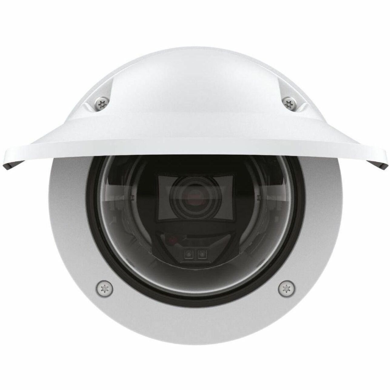 AXIS P3265-LVE-3 2 Megapixel Outdoor Full HD Network Camera - Color - Dome - White - TAA Compliant - 130 ft Infrared Night Vision - H.264B (MPEG-4 Part 10/AVC), H.264M (MPEG-4 Part 10/AVC), H.264H (MPEG-4 Part 10/AVC), H.265 (MPEG-H Part 2/HEVC), Motion JPEG, Zipstream, H.265, H.264 - 1920 x 1080 - 3.40 mm- 8.90 mm Varifocal Lens - 2.6x Optical - 60 fps - RGB CMOS - Junction Box Mount - IK10 - IP66 - Vandal Resistant, Shock Resistant