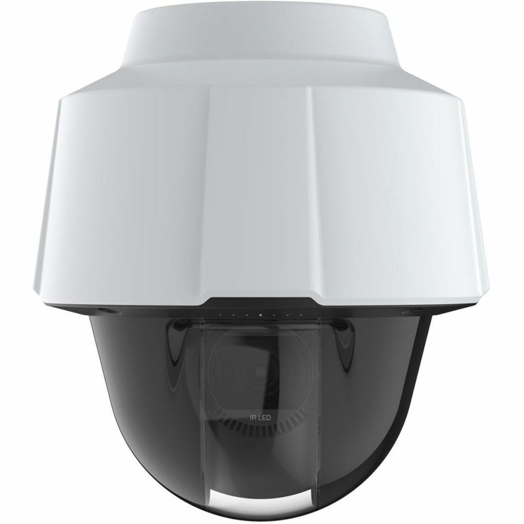 AXIS High Performance P5676-LE 4 Megapixel Outdoor Network Camera - Color - White - 0 ft Infrared Night Vision - Zipstream, H.264, H.265, H.264B, H.264M, H.264H, MJPEG, H.264B (MPEG-4 Part 10/AVC), H.264M (MPEG-4 Part 10/AVC), H.264H (MPEG-4 Part 10/AVC), H.265B, ... - 2688 x 1512 - 4.60 mm- 133 mm Varifocal Lens - 30x Optical - 60 fps - CMOS - IK10 - IP66 - Vandal Resistant