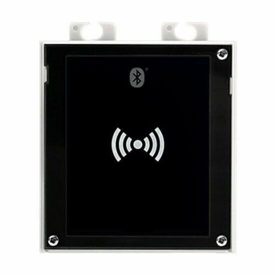 2N Bluetooth & RFID Reader 125 kHz, 13.56 MHz, NFC - Black Building, Access Control System, Intercom, Door - Radio-frequency Identification (RFID), Mobile Key Application - Bluetooth