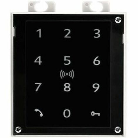 2N Touch Keypad & RFID Reader 125 kHz, 13.56 MHz, NFC - Black Building, Access Control System, Intercom - Radio-frequency Identification (RFID), Key Code