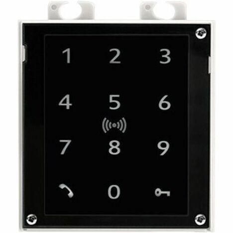 2N Touch Keypad & RFID Reader 125 kHz, 13.56 MHz, NFC - Black Building, Access Control System, Intercom - Radio-frequency Identification (RFID), Key Code