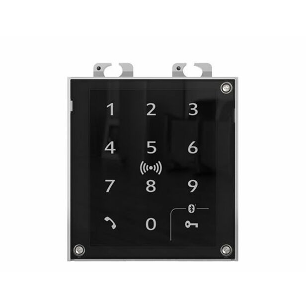 2N Access Control Keypad Module - Touch Capacitive, Bluetooth, LED Indicator, Acoustic, RFID Card Reader - Security - Blue