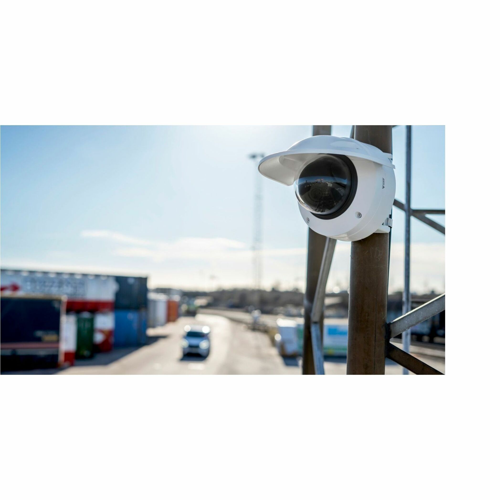 AXIS Q3626-VE 4 Megapixel Network Camera - Color - Dome - White - TAA Compliant - Zipstream, Motion JPEG, H.264 (MPEG-4 Part 10/AVC), H.265 (MPEG-H Part 2/HEVC) - 2688 x 1512 - 4.30 mm- 8.60 mm Varifocal Lens - 2x Optical - 60 fps - CMOS - Gigabit Ethernet - IK10 - IP66, IP6K9K