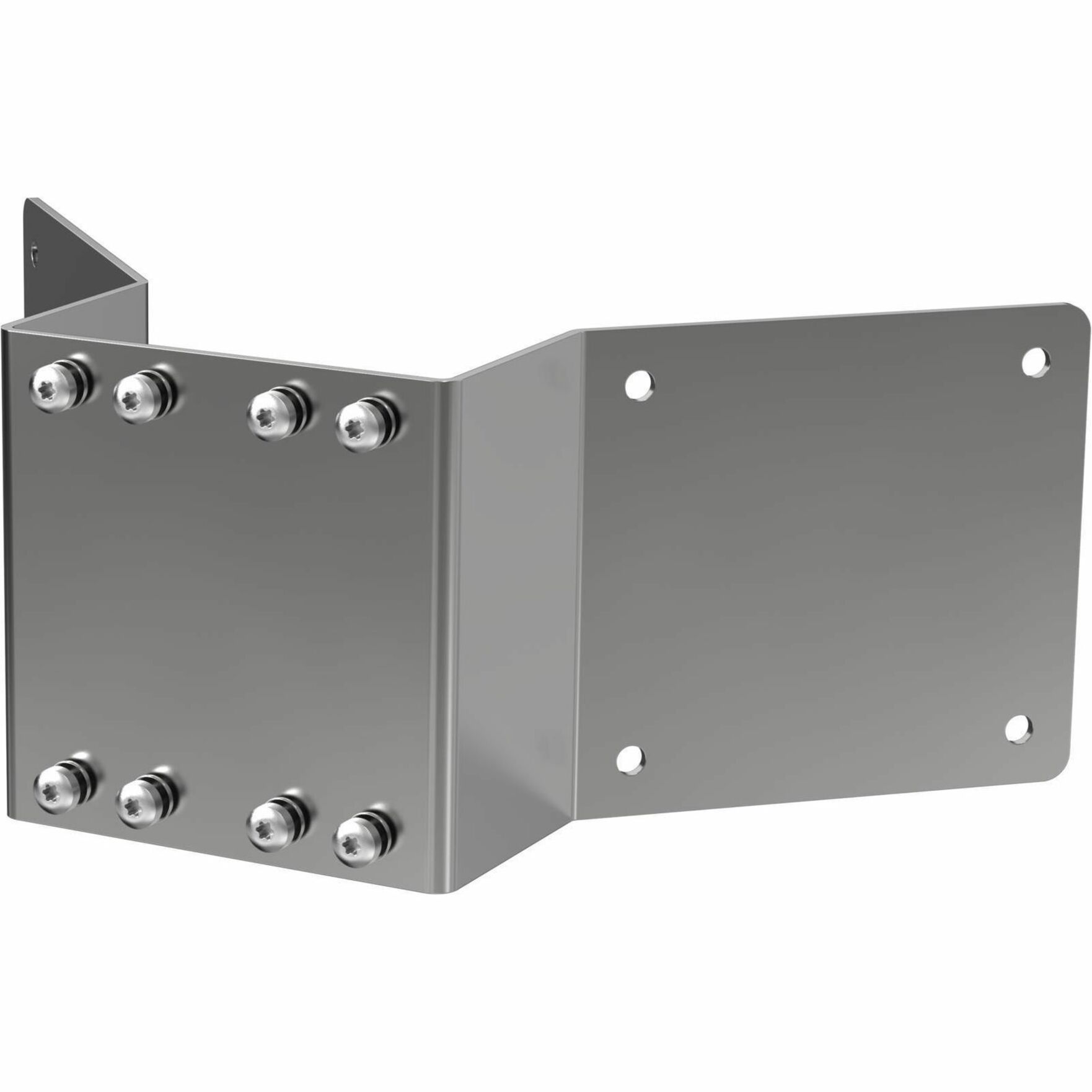 AXIS TQ1303-E Corner Mount for Surveillance Camera, Wall Mount, PTZ Camera - 330.69 lb Load Capacity - Stainless Steel