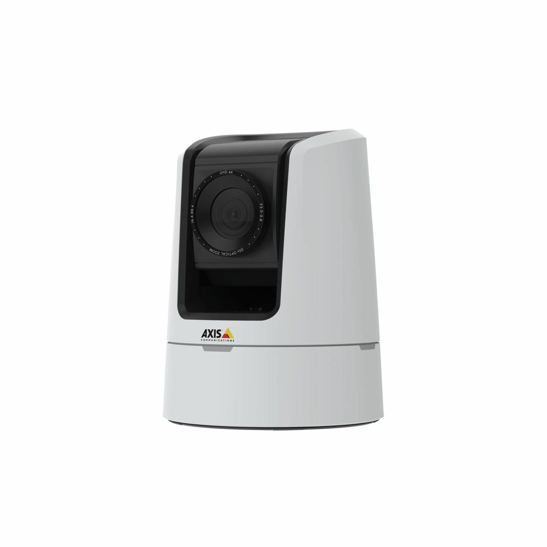 AXIS V5938 Indoor 4K Network Camera - Color - White - H.265, H.264, Motion JPEG, H.265 (MPEG-H Part 2/HEVC) Main Profile, H.264B (MPEG-4 Part 10/AVC), H.264H (MPEG-4 Part 10/AVC), H.264M (MPEG-4 Part 10/AVC), Zipstream - 3840 x 2160 - 4.40 mm- 88 mm Varifocal Lens - 20x Optical - 60 fps - RGB CMOS - Gigabit Ethernet - HDMI