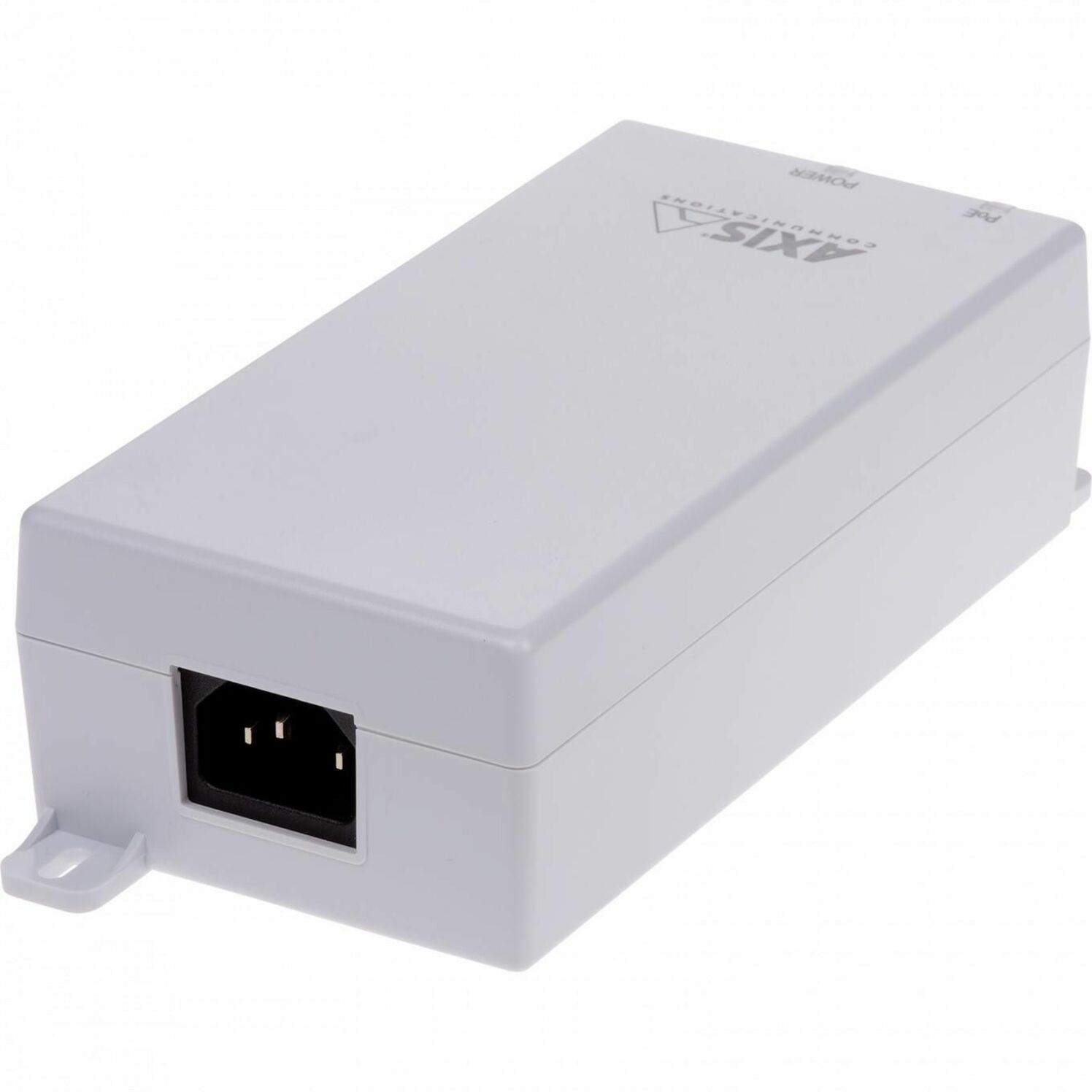 AXIS T8154 PoE Injector - 120 V AC, 230 V AC Input - 55 V DC Output - 2 x 10/100/1000Base-x Input Port(s) - 1 x 10/100/1000Base-x Output Port(s) - 60 W - White