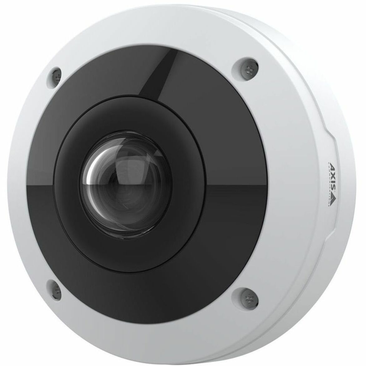 AXIS M4318-PLR 12 Megapixel Outdoor 4K Network Camera - Color - Fisheye - White - TAA Compliant - 49.21 ft Infrared Night Vision - H.264M (MPEG-4 Part 10/AVC), H.264H (MPEG-4 Part 10/AVC), Motion JPEG, Zipstream, H.264M, H.264H, H.265 - 3840 x 2160 - 1.20 mm Fixed Lens - 30 fps - CMOS - Fast Ethernet - Bracket Mount, Junction Box Mount - IK10 - IP66