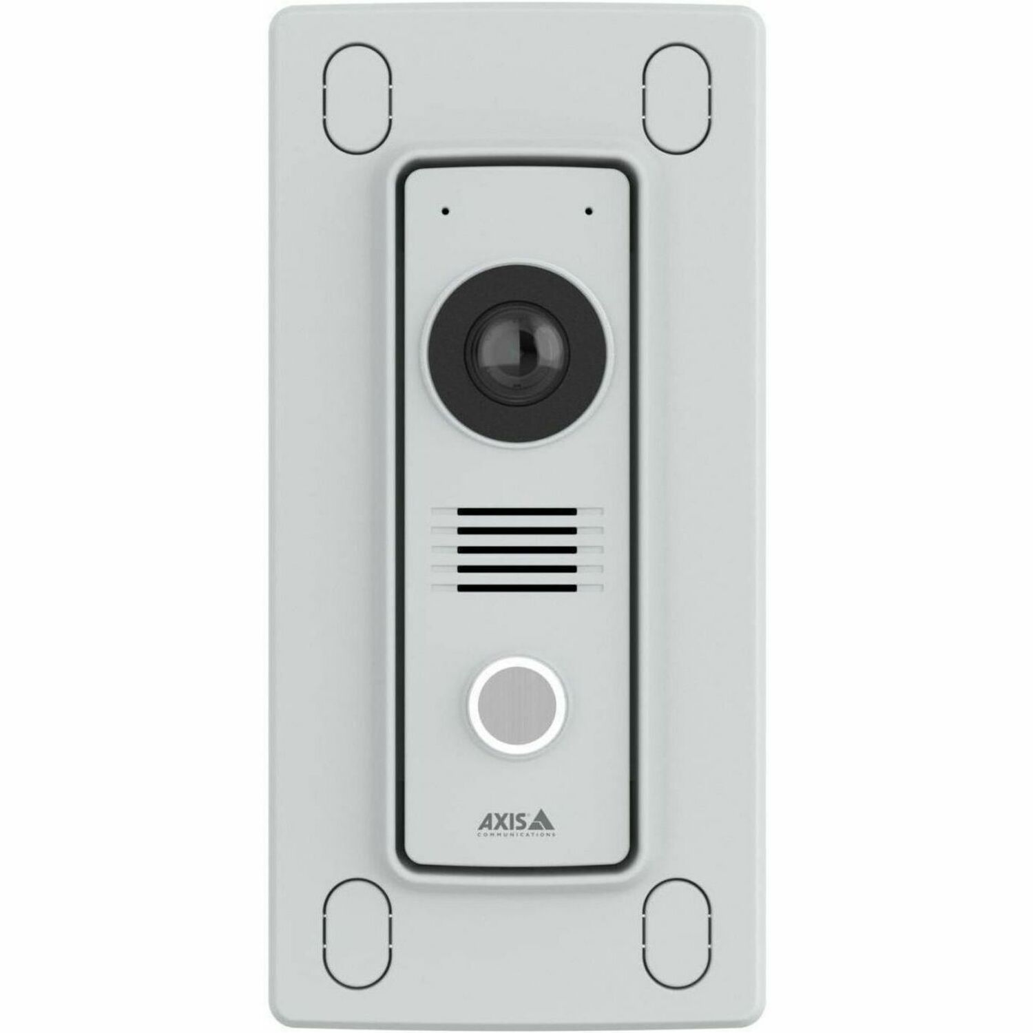 AXIS TI8204 Mounting Box for Video Door Phone - White - Aluminum