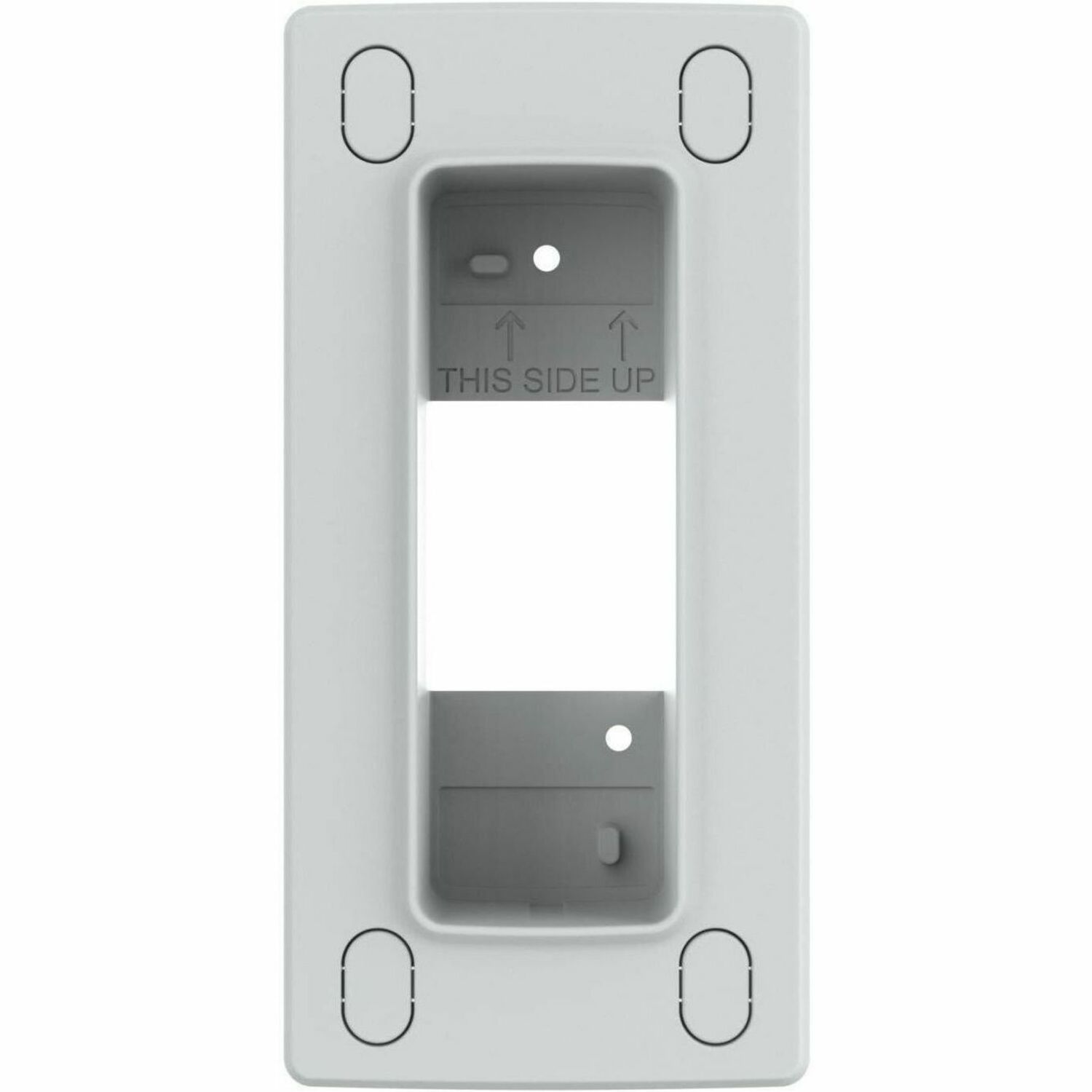 AXIS TI8204 Mounting Box for Video Door Phone - White - Aluminum