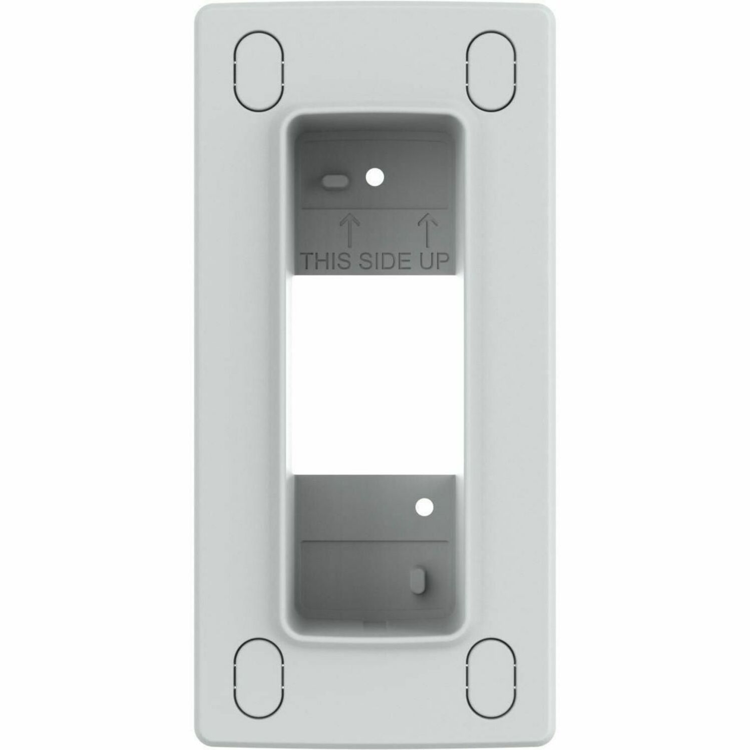 AXIS TI8204 Mounting Box for Video Door Phone - White - Aluminum