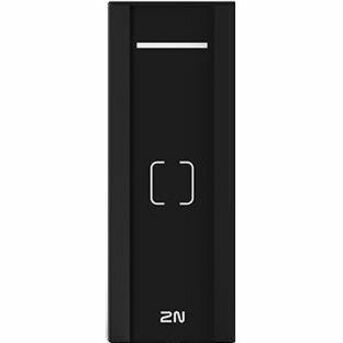 2N Access Unit M Slim Access Control Reader - Door - Radio-frequency Identification (RFID), Proximity - 125 kHzOperating Frequency - Fast Ethernet - Network (RJ-45) - 12 V DC