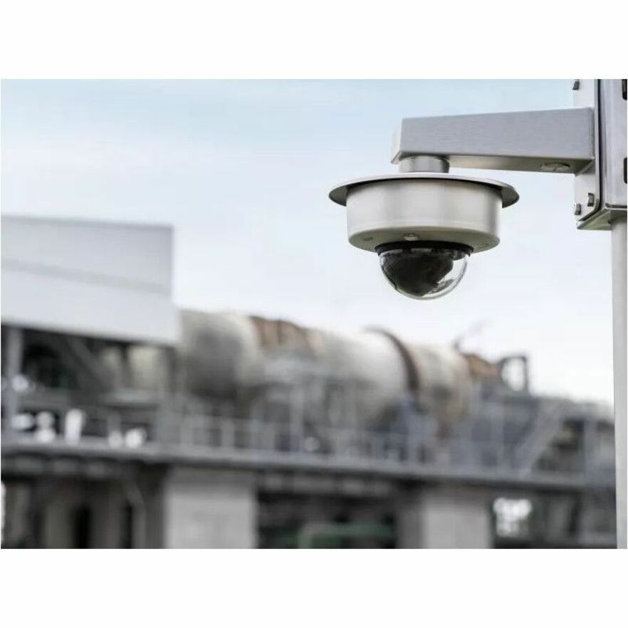 AXIS P3268-SLVE 8 Megapixel Outdoor 4K Network Camera - Color - Dome - TAA Compliant - 131.23 ft Infrared Night Vision - H.264, H.265, Motion JPEG, H.264B (MPEG-4 Part 10/AVC), H.264H (MPEG-4 Part 10/AVC), H.264M (MPEG-4 Part 10/AVC), H.265 (MPEG-H Part 2/HEVC) Main Profile - 3840 x 2160 - 4.30 mm- 8.60 mm Varifocal Lens - 2x Optical - 30 fps - RGB CMOS - Fast Ethernet - IK11 - IP66, IP67, IP6K9K - Impact Resistant, Water Resistant, Corrosion Resistant