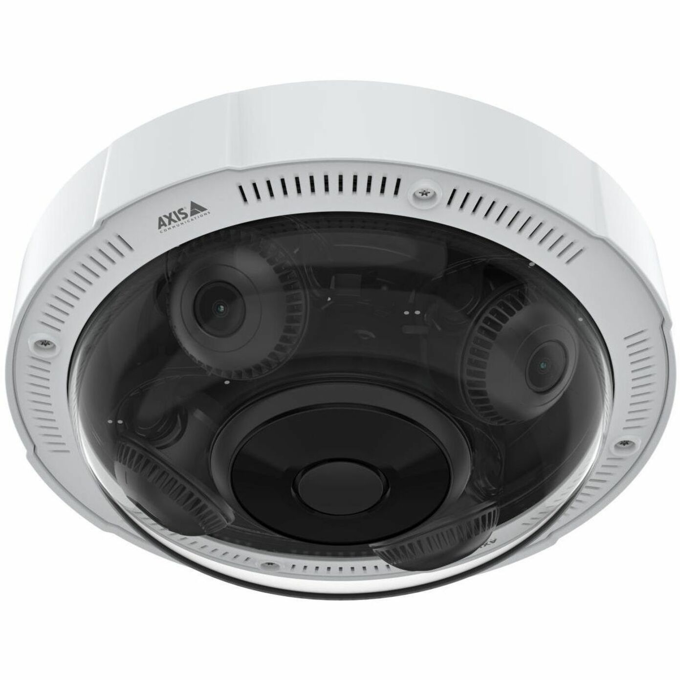 AXIS P3738-PLE 32 Megapixel Outdoor 4K Network Camera - Color - Dome - White - TAA Compliant - 49.21 ft Infrared Night Vision - Motion JPEG, H.265 (MPEG-H Part 2/HEVC) Main Profile, H.264B (MPEG-4 Part 10/AVC), H.264H (MPEG-4 Part 10/AVC), H.264M (MPEG-4 Part 10/AVC) - 3840 x 2160 - 3.20 mm- 8.10 mm Varifocal Lens - 2.5x Optical - 15 fps - RGB CMOS - Gigabit Ethernet - Bracket Mount, Junction Box Mount, Conduit Mount - IK09 - IP66, IP67 - Impact Resistant