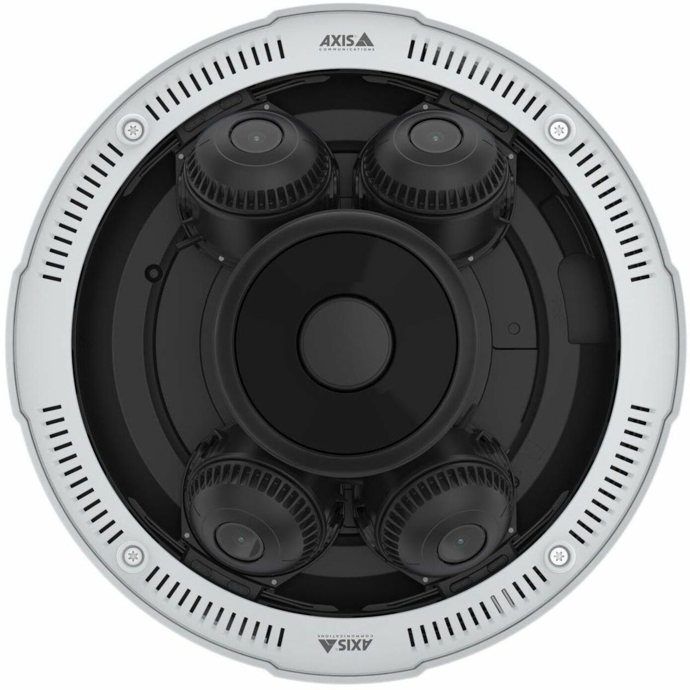 AXIS P3738-PLE 32 Megapixel Outdoor 4K Network Camera - Color - Dome - White - TAA Compliant - 49.21 ft Infrared Night Vision - Motion JPEG, H.265 (MPEG-H Part 2/HEVC) Main Profile, H.264B (MPEG-4 Part 10/AVC), H.264H (MPEG-4 Part 10/AVC), H.264M (MPEG-4 Part 10/AVC) - 3840 x 2160 - 3.20 mm- 8.10 mm Varifocal Lens - 2.5x Optical - 15 fps - RGB CMOS - Gigabit Ethernet - Bracket Mount, Junction Box Mount, Conduit Mount - IK09 - IP66, IP67 - Impact Resistant