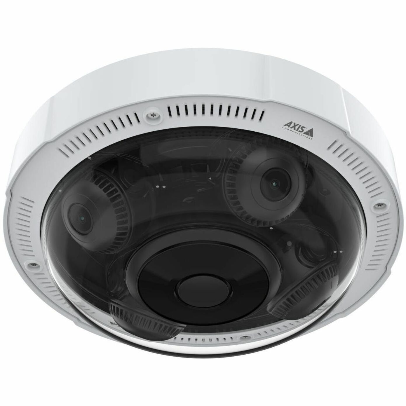AXIS P3738-PLE 32 Megapixel Outdoor 4K Network Camera - Color - Dome - White - TAA Compliant - 49.21 ft Infrared Night Vision - Motion JPEG, H.265 (MPEG-H Part 2/HEVC) Main Profile, H.264B (MPEG-4 Part 10/AVC), H.264H (MPEG-4 Part 10/AVC), H.264M (MPEG-4 Part 10/AVC) - 3840 x 2160 - 3.20 mm- 8.10 mm Varifocal Lens - 2.5x Optical - 15 fps - RGB CMOS - Gigabit Ethernet - Bracket Mount, Junction Box Mount, Conduit Mount - IK09 - IP66, IP67 - Impact Resistant