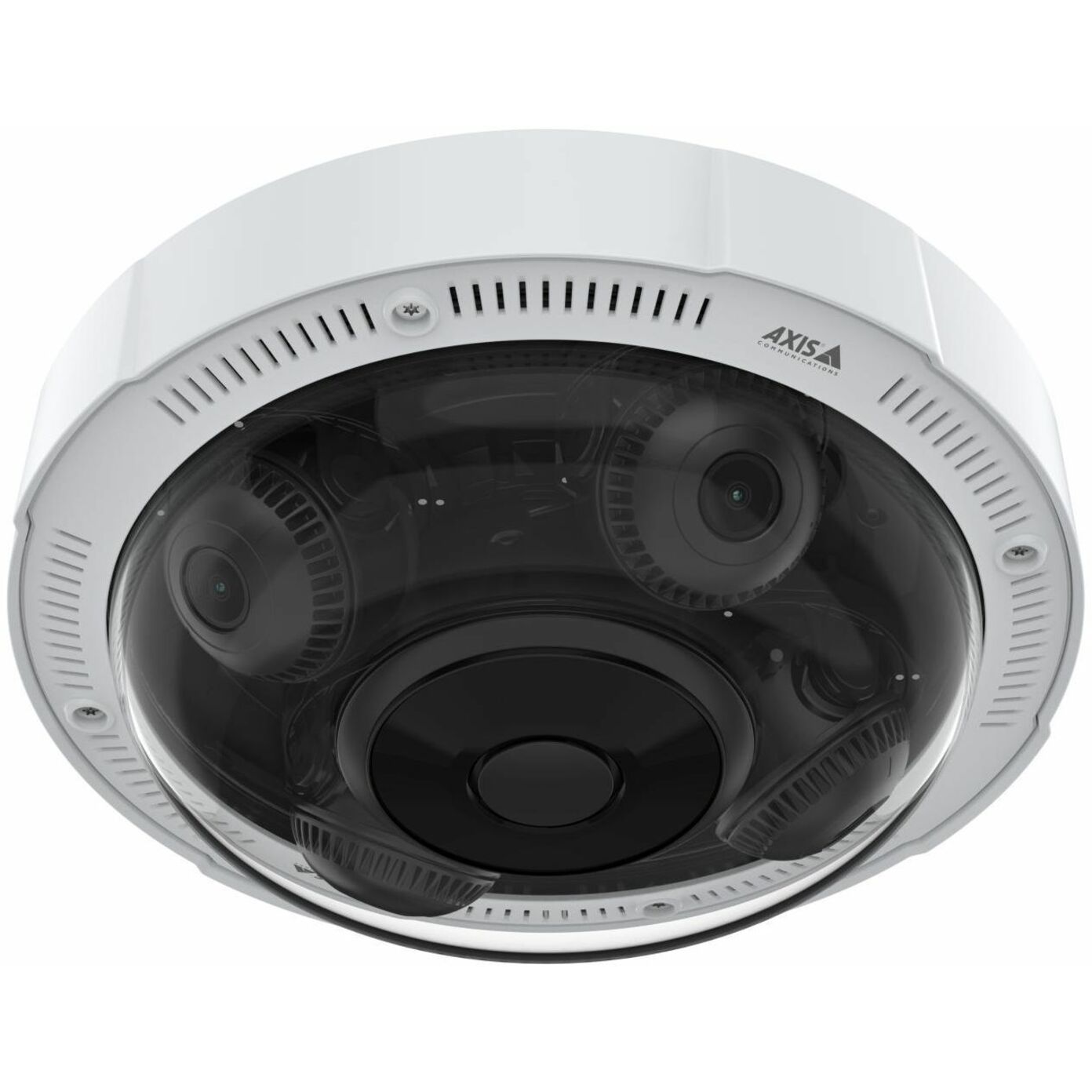 AXIS P3738-PLE 32 Megapixel Outdoor 4K Network Camera - Color - Dome - White - TAA Compliant - 49.21 ft Infrared Night Vision - Motion JPEG, H.265 (MPEG-H Part 2/HEVC) Main Profile, H.264B (MPEG-4 Part 10/AVC), H.264H (MPEG-4 Part 10/AVC), H.264M (MPEG-4 Part 10/AVC) - 3840 x 2160 - 3.20 mm- 8.10 mm Varifocal Lens - 2.5x Optical - 15 fps - RGB CMOS - Gigabit Ethernet - Bracket Mount, Junction Box Mount, Conduit Mount - IK09 - IP66, IP67 - Impact Resistant