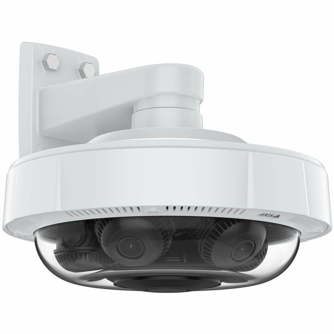 AXIS P3738-PLE 32 Megapixel Outdoor 4K Network Camera - Color - Dome - White - TAA Compliant - 49.21 ft Infrared Night Vision - Motion JPEG, H.265 (MPEG-H Part 2/HEVC) Main Profile, H.264B (MPEG-4 Part 10/AVC), H.264H (MPEG-4 Part 10/AVC), H.264M (MPEG-4 Part 10/AVC) - 3840 x 2160 - 3.20 mm- 8.10 mm Varifocal Lens - 2.5x Optical - 15 fps - RGB CMOS - Gigabit Ethernet - Bracket Mount, Junction Box Mount, Conduit Mount - IK09 - IP66, IP67 - Impact Resistant