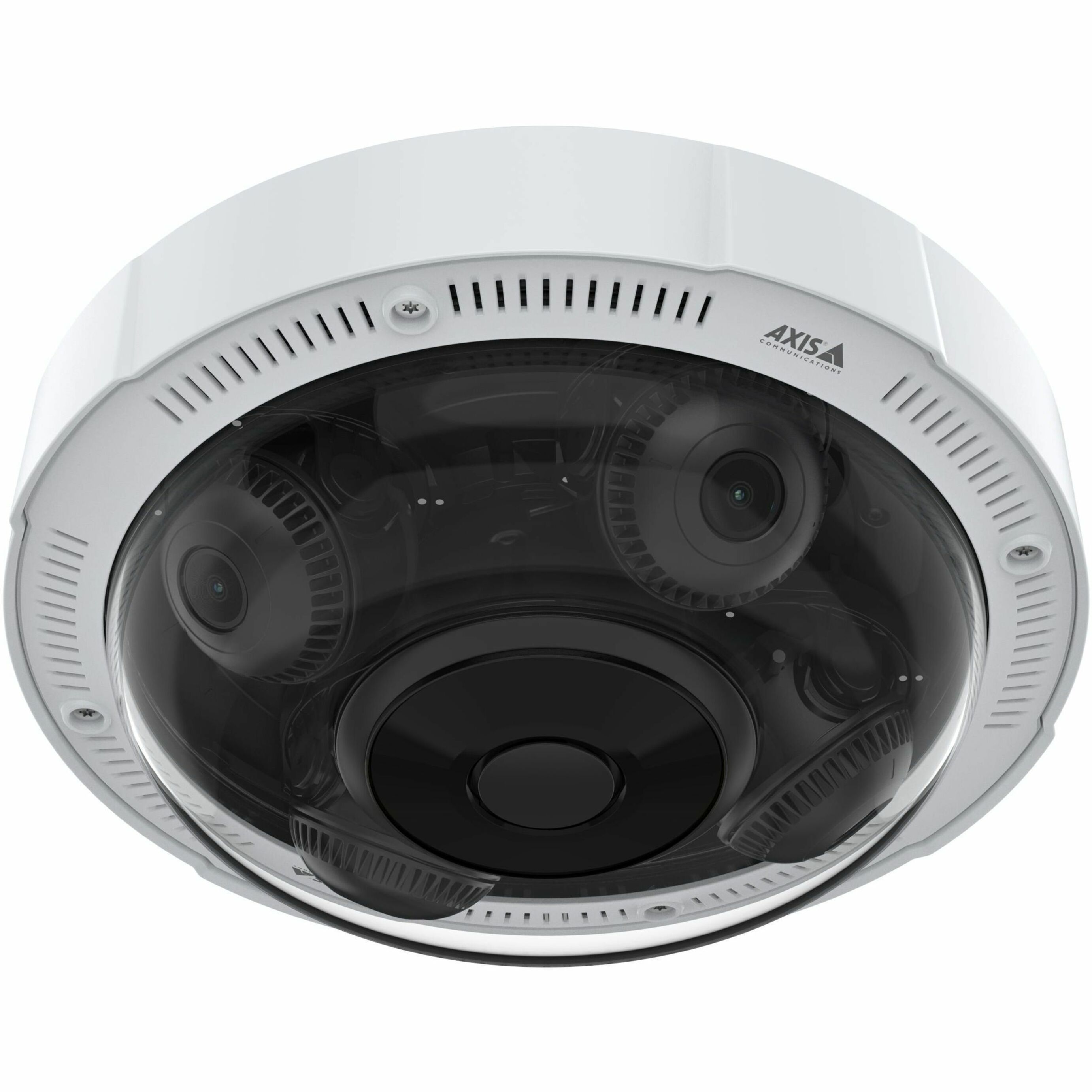 AXIS Panoramic P3737-PLE 5 Megapixel 2K Network Camera - Color - White - TAA Compliant - Zipstream, Motion JPEG, H.265 (MPEG-H Part 2/HEVC) Main Profile, H.264B (MPEG-4 Part 10/AVC), H.264M (MPEG-4 Part 10/AVC), H.264H (MPEG-4 Part 10/AVC), H.264B, H.264M, H.264H, H.265B, H.265H, ... - 2560 x 1440 - 3.20 mm- 8.10 mm Varifocal Lens - 2.5x Optical - 30 fps - CMOS - Gigabit Ethernet - IK09 - IP66, IP67 - Tamper Resistant