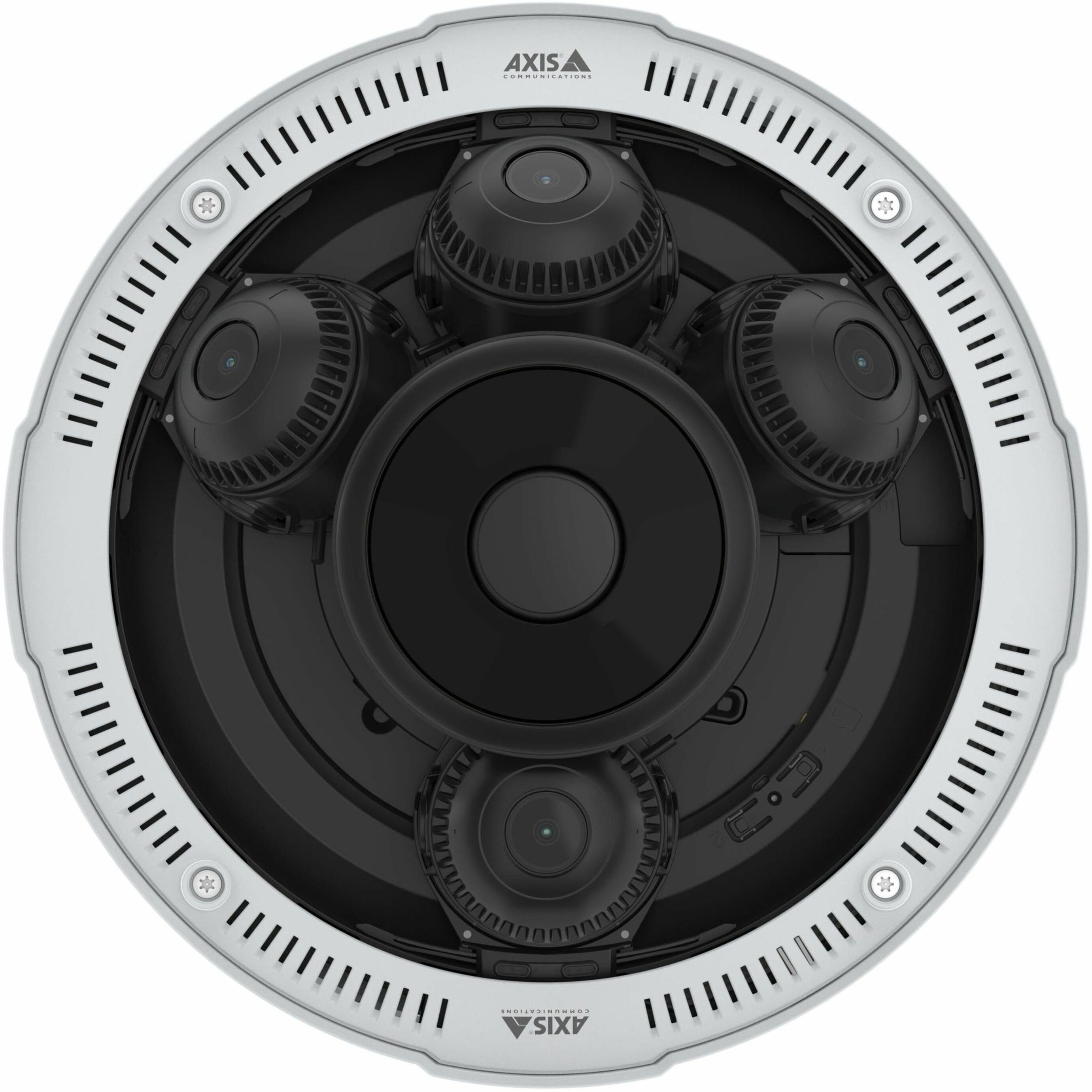 AXIS Panoramic P3737-PLE 5 Megapixel 2K Network Camera - Color - White - TAA Compliant - Zipstream, Motion JPEG, H.265 (MPEG-H Part 2/HEVC) Main Profile, H.264B (MPEG-4 Part 10/AVC), H.264M (MPEG-4 Part 10/AVC), H.264H (MPEG-4 Part 10/AVC), H.264B, H.264M, H.264H, H.265B, H.265H, ... - 2560 x 1440 - 3.20 mm- 8.10 mm Varifocal Lens - 2.5x Optical - 30 fps - CMOS - Gigabit Ethernet - IK09 - IP66, IP67 - Tamper Resistant