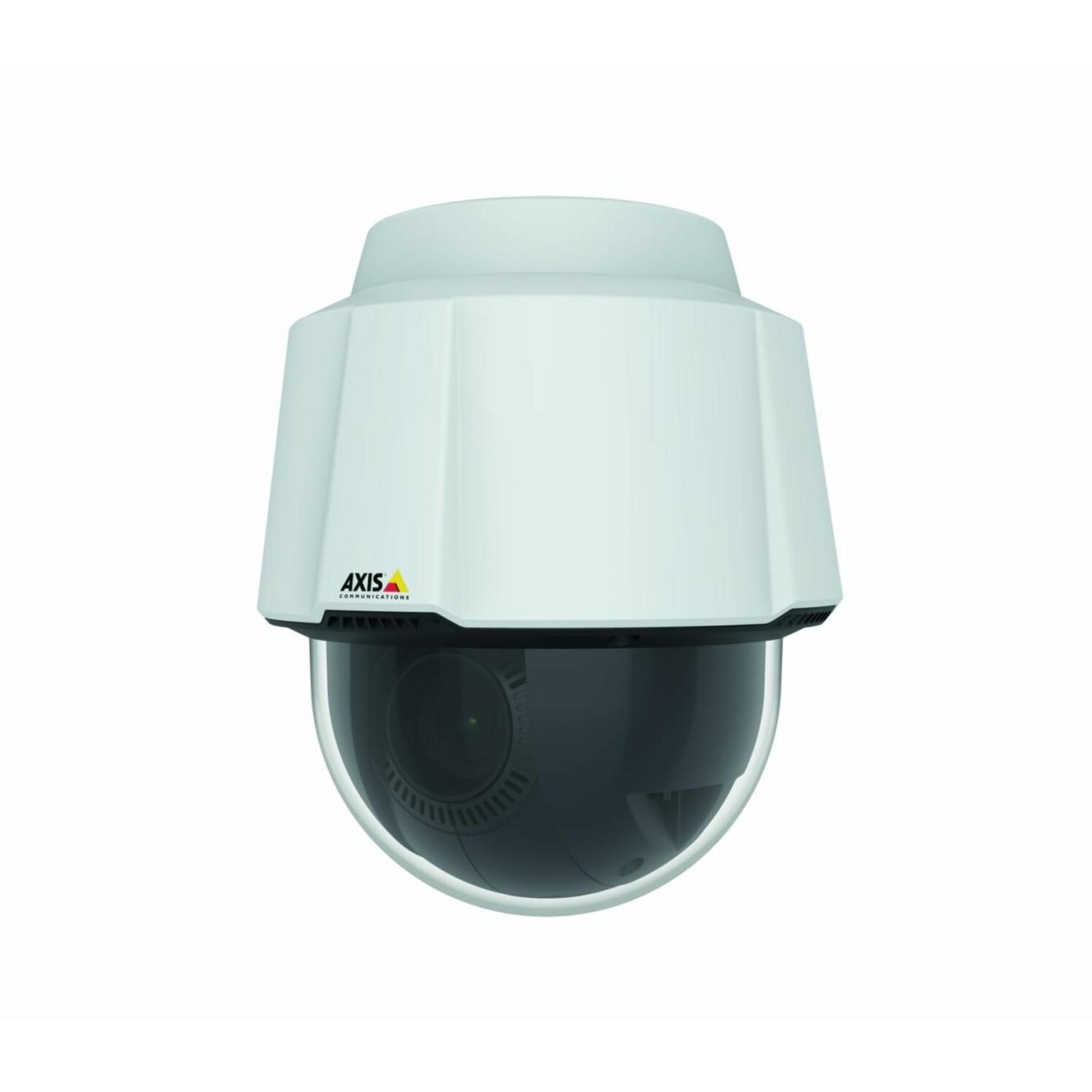 AXIS P5654-E Mk II Outdoor Full HD Network Camera - Color - Dome - White - TAA Compliant - Infrared Night Vision - Motion JPEG, H.264 (MPEG-4 Part 10/AVC), H.264M (MPEG-4 Part 10/AVC), H.264B (MPEG-4 Part 10/AVC), H.264H (MPEG-4 Part 10/AVC), H.265 (MPEG-H Part 2/HEVC), H.264, H.265 - 1920 x 1080 - 4 mm- 84.60 mm Varifocal Lens - 21x Optical - 60 fps - CMOS - Fast Ethernet - IK10 - IP66 - Shock Resistant