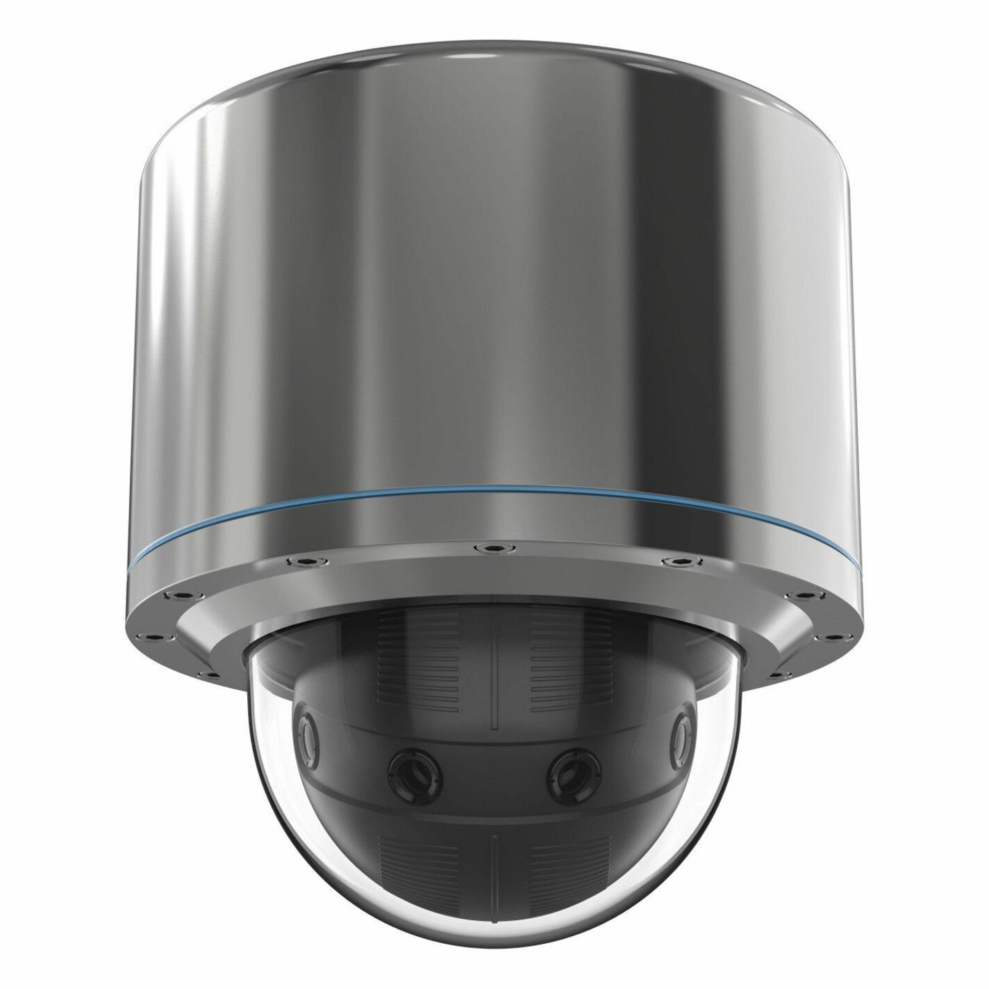 AXIS ExCam XF P3807 8 Megapixel Outdoor Network Camera - Color - Dome - Silver - TAA Compliant - Zipstream, H.264B, H.264H, H.264M, Motion JPEG, H.264B (MPEG-4 Part 10/AVC), H.264M (MPEG-4 Part 10/AVC), H.264H (MPEG-4 Part 10/AVC) - 4320 x 1920 - 3.20 mm Fixed Lens - 30 fps - RGB CMOS - Fast Ethernet - IP67, IP68, IP66 - Explosion Resistant, Dust Resistant