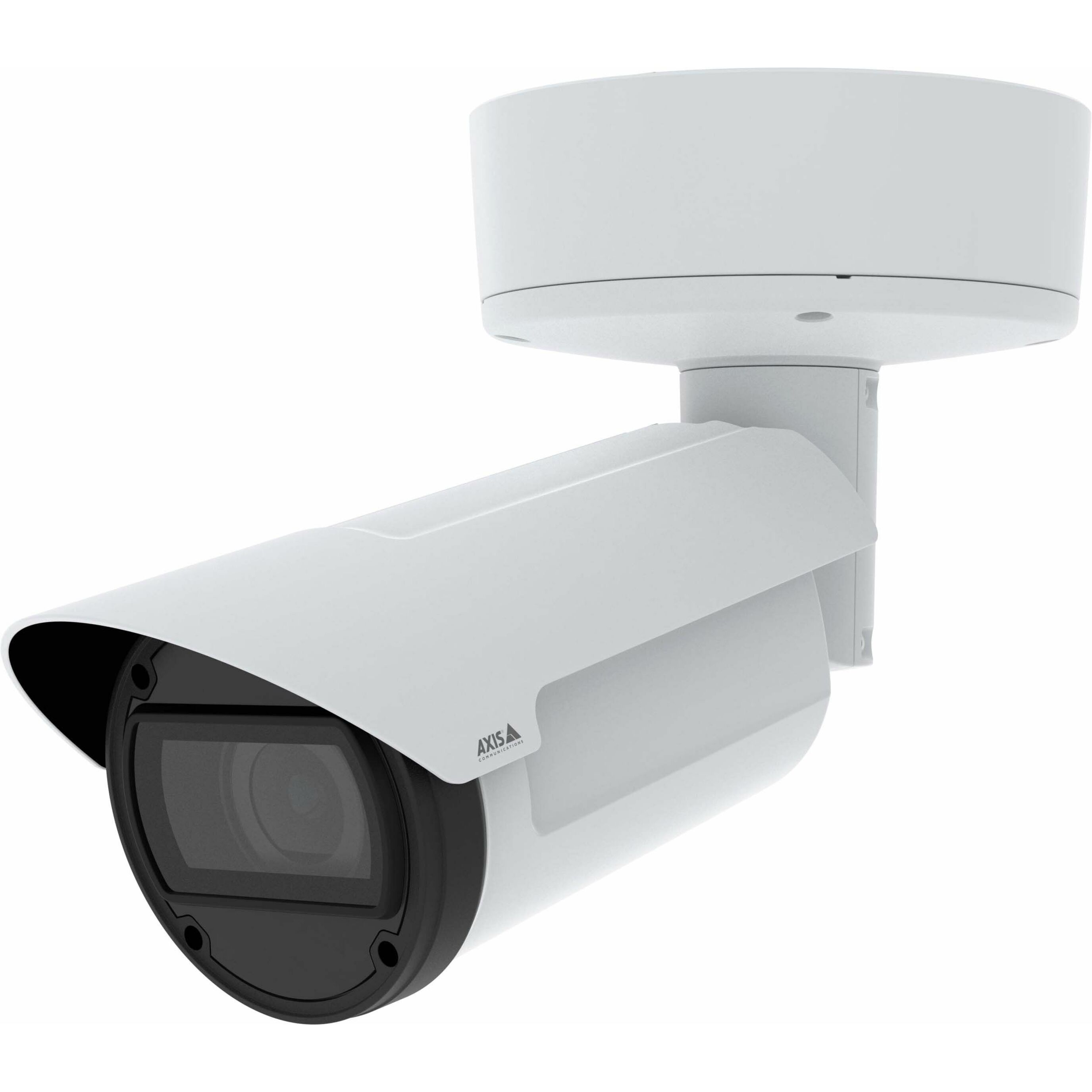 AXIS Q1808-LE 2 Megapixel Outdoor Network Camera - Color - Bullet - TAA Compliant - 393.70 ft Infrared Night Vision - H.264M (MPEG-4 Part 10/AVC), H.264H (MPEG-4 Part 10/AVC), Motion JPEG, H.264B (MPEG-4 Part 10/AVC), H.265 (MPEG-H Part 2/HEVC) Main Profile, H.264, H.265, Zipstream, H.264M, H.264B, H.264H - 3712 x 2784 - 50 mm- 150 mm Varifocal Lens - 30x Optical - 60 fps - RGB CMOS - Gigabit Ethernet - IK10, IK08 - IP66, IP67 - Impact Resistant
