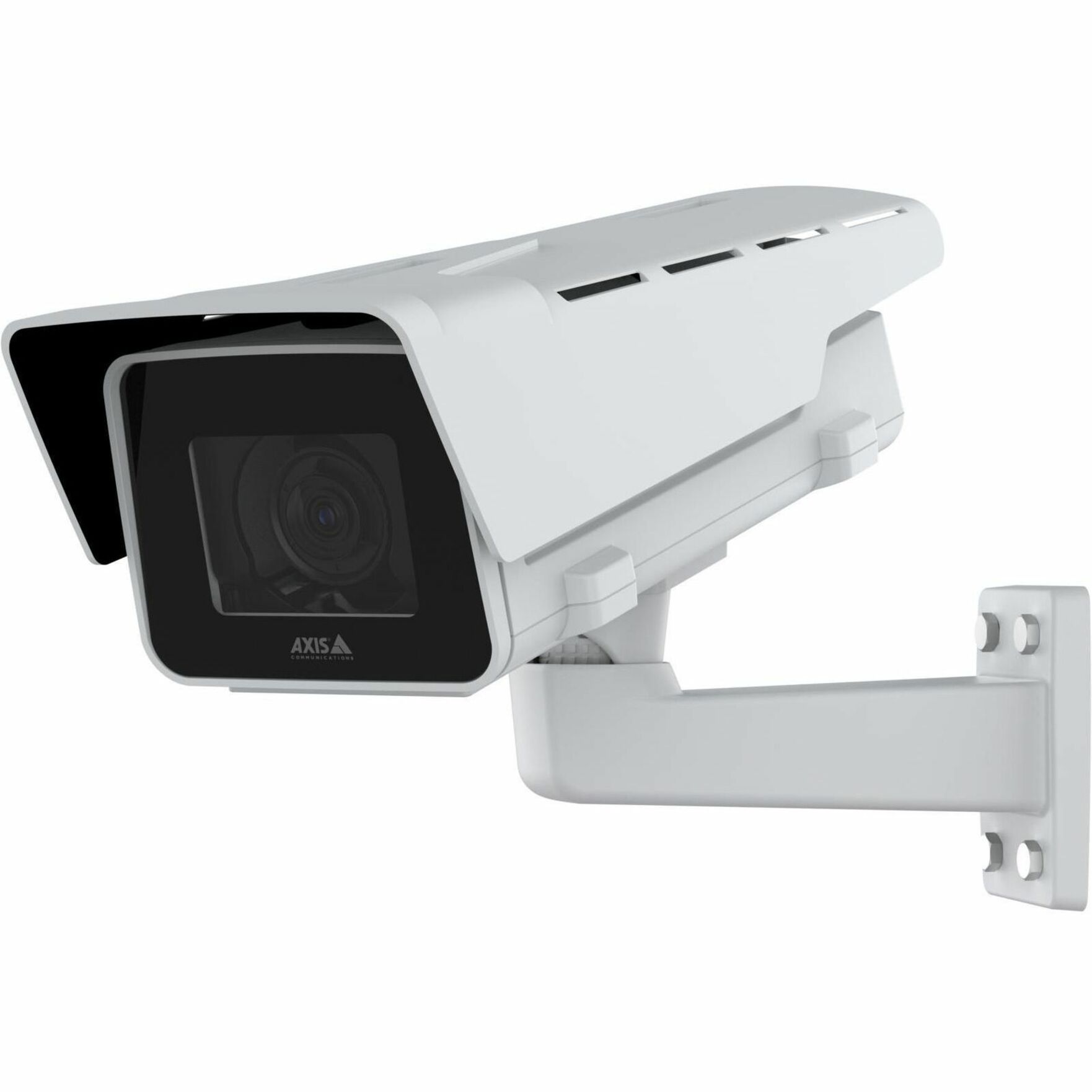 AXIS P1385-E 2 Megapixel Outdoor Full HD Network Camera - Color - Box - White - TAA Compliant - H.264B (MPEG-4 Part 10/AVC), H.264M (MPEG-4 Part 10/AVC), H.264H (MPEG-4 Part 10/AVC), H.265 (MPEG-H Part 2/HEVC) Main Profile, Motion JPEG, Zipstream, H.264, H.265, H.264B, H.264H, H.264M - 1920 x 1080 - 2.80 mm- 13 mm Varifocal Lens - 4.6x Optical - 60 fps - RGB CMOS - Gigabit Ethernet - Wall Mount, CS Mount - IK10 - IP66, IP67 - Weather Resistant, Impact Resistant, Shock Proof - Audio Support