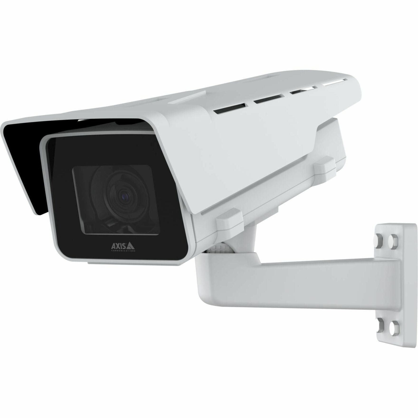 AXIS P1385-E 2 Megapixel Outdoor Full HD Network Camera - Color - Box - White - TAA Compliant - H.264B (MPEG-4 Part 10/AVC), H.264M (MPEG-4 Part 10/AVC), H.264H (MPEG-4 Part 10/AVC), H.265 (MPEG-H Part 2/HEVC) Main Profile, Motion JPEG, Zipstream, H.264, H.265, H.264B, H.264H, H.264M - 1920 x 1080 - 2.80 mm- 13 mm Varifocal Lens - 4.6x Optical - 60 fps - RGB CMOS - Gigabit Ethernet - Wall Mount, CS Mount - IK10 - IP66, IP67 - Weather Resistant, Impact Resistant, Shock Proof - Audio Support
